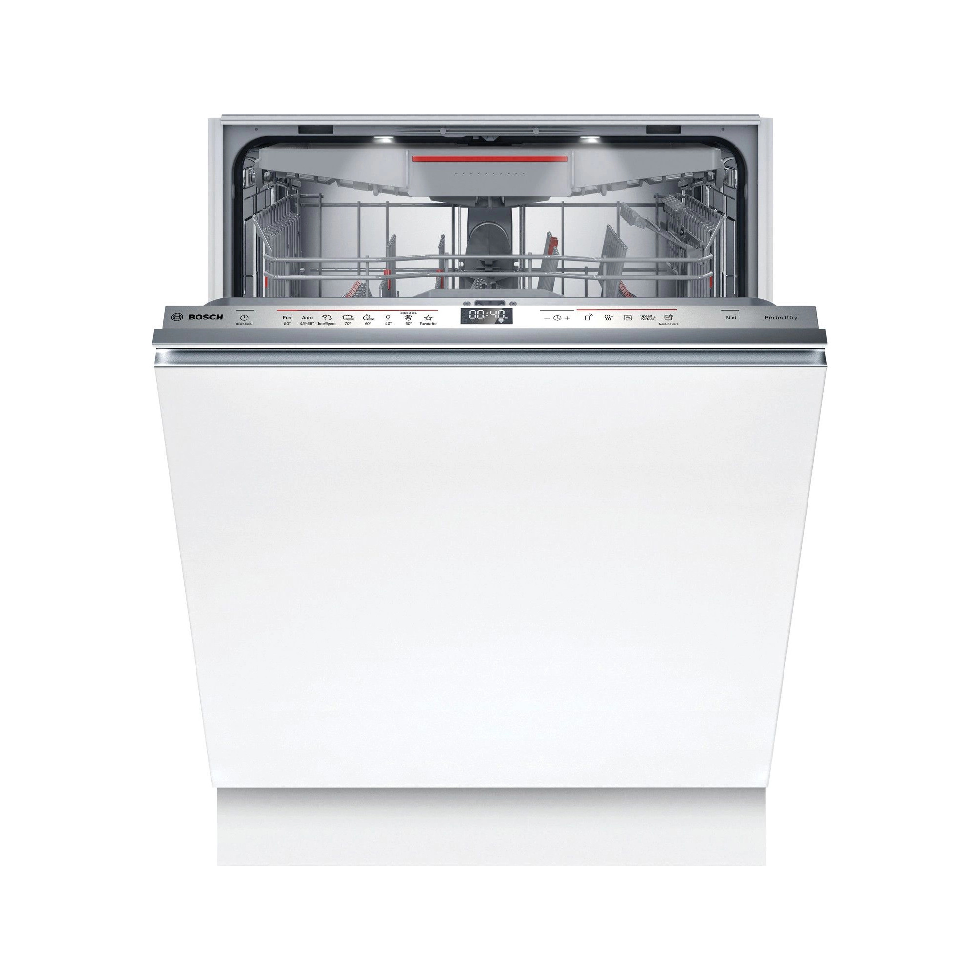 Изображение товара Встраиваемая посудомоечная машина Bosch SMV6ZCX16E 59.8 см 8 программ цвет некрашеный