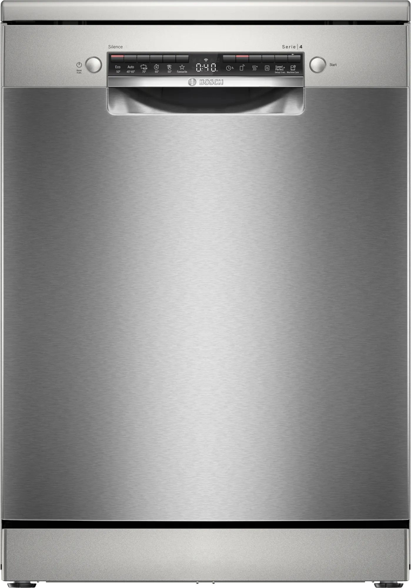 Изображение товара Отдельностоящая посудомоечная машина BOSCH SMS4HVI00E 60 см серебристая