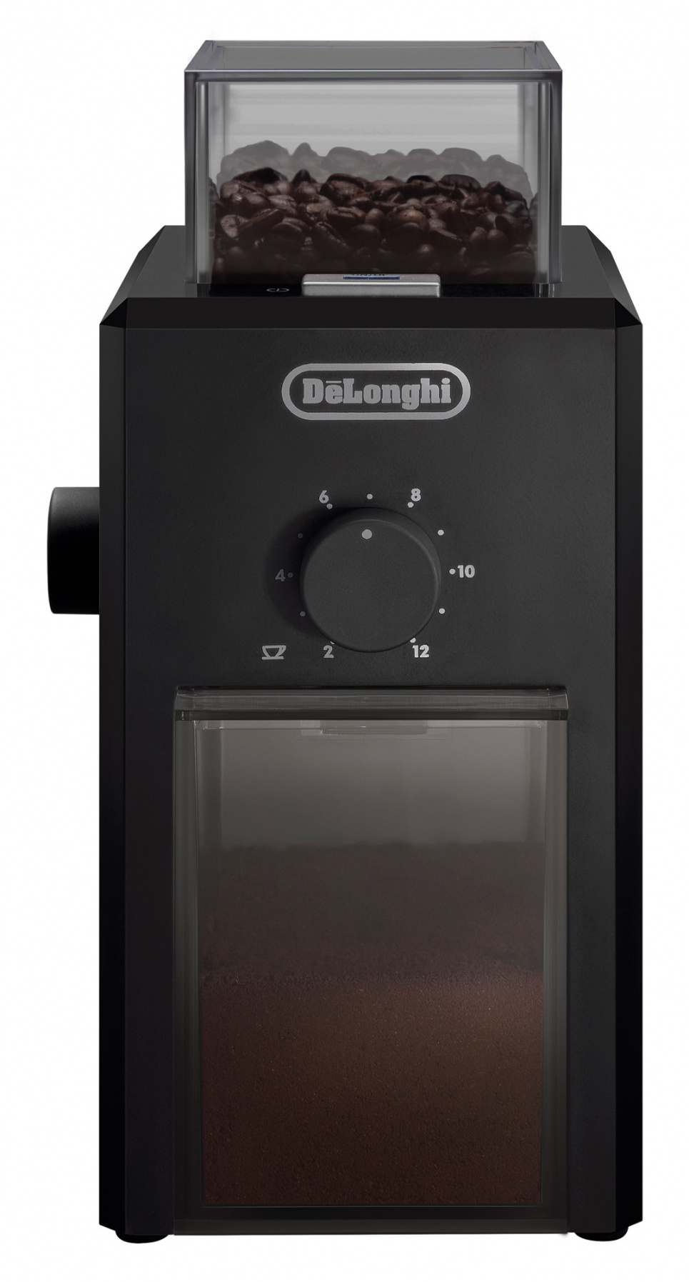 Изображение товара Электрическая кофемолка DeLonghi KG79 жерновая черная для свежего кофе