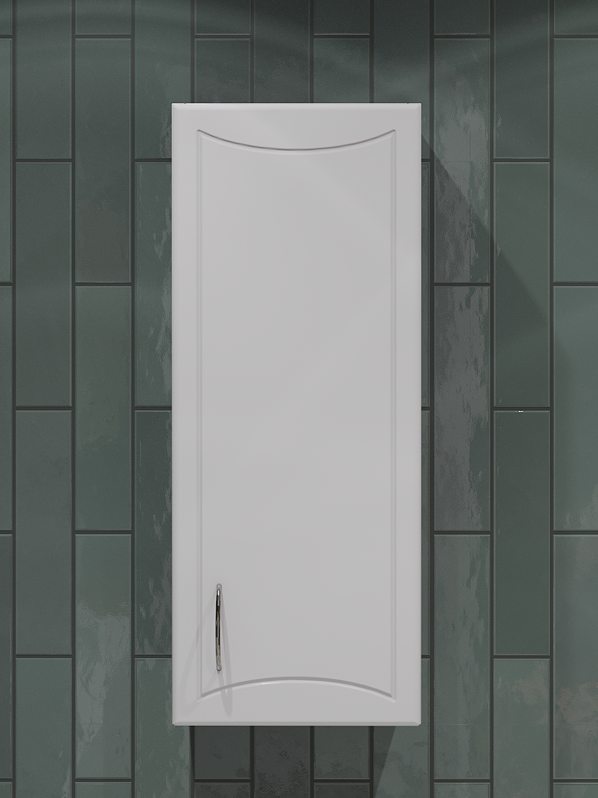 Изображение товара Шкаф подвесной Topline tlst-30sr 30x74см цвет белый