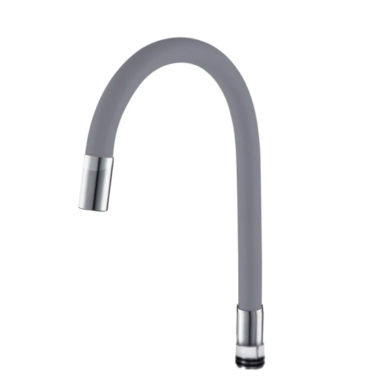 Изображение товара Излив для кухонного смесителя Shimizu S-03 силикон цвет серый