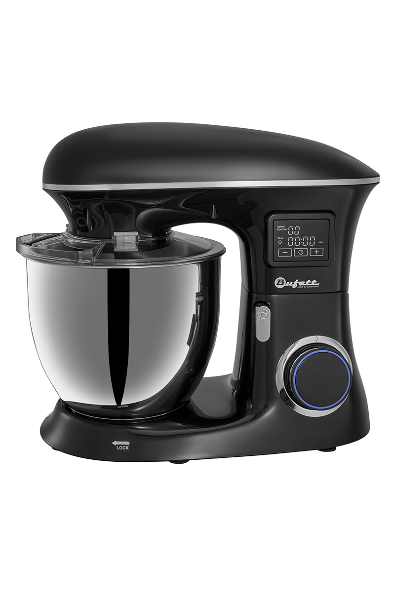 Изображение товара Миксер планетарный Bufett с чашей 7 л 640280 1400 Вт цвет черный