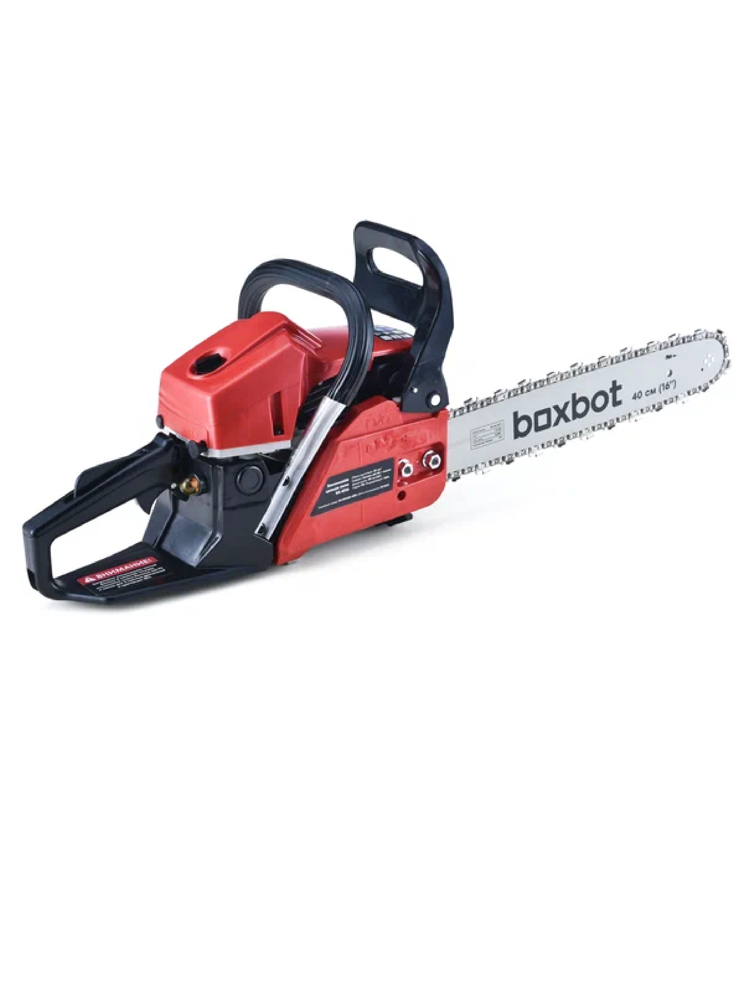 Изображение товара Бензопила Boxbot 900194.bs-4516-2 2.3 л.с. шина 40 см Изображение товара Бензопила Boxbot 900194.bs-4516-2 2.3 л.с. шина 40 см