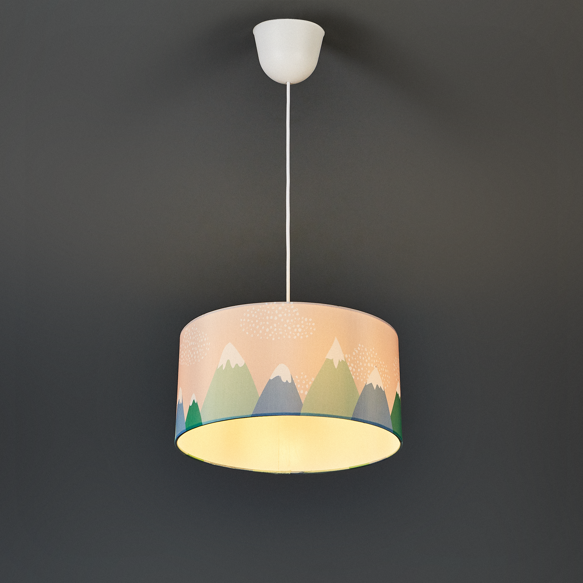Изображение товара Светильник подвесной Inspire Hill в разноцветном цвете