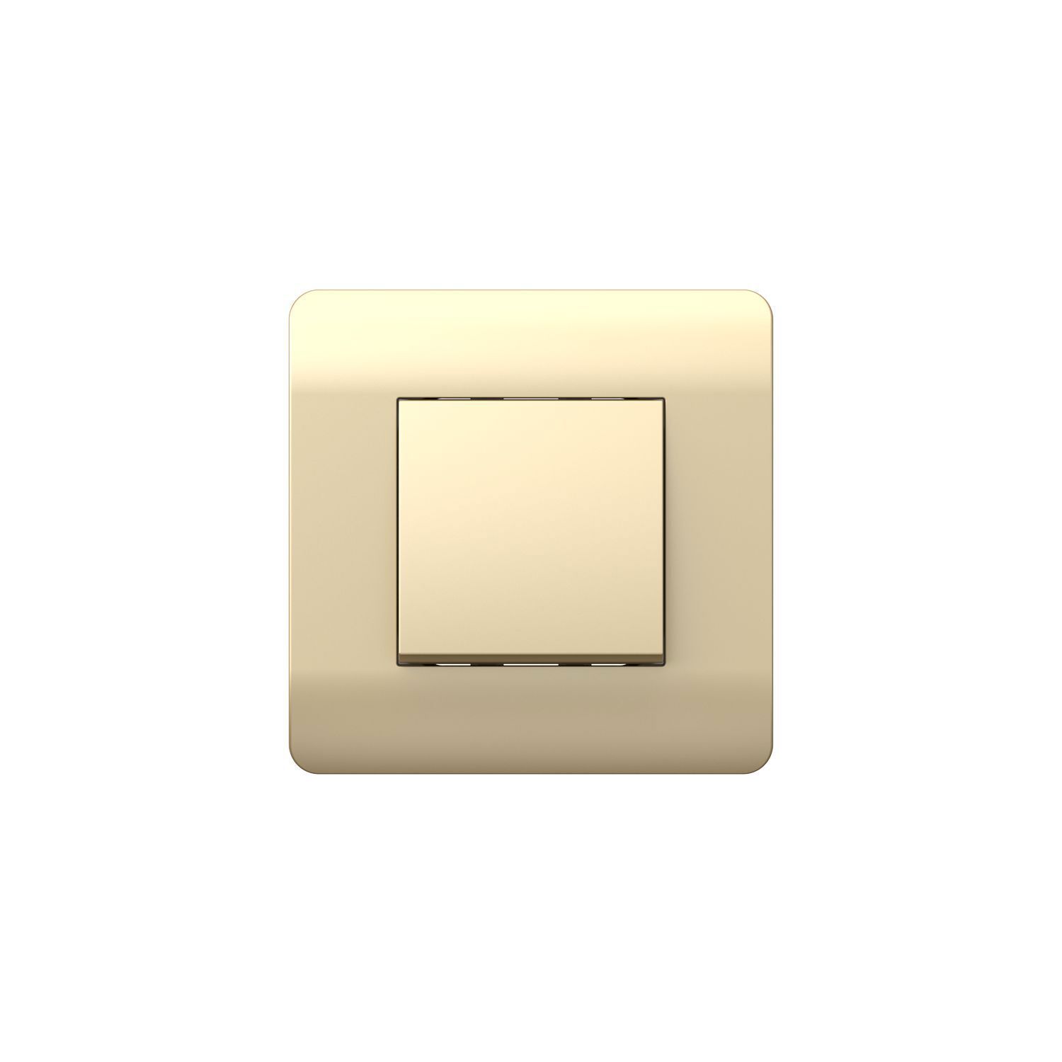 Изображение товара Выключатель CHINT New3-E 1 клавиша (Шампань), 250 В, IP20