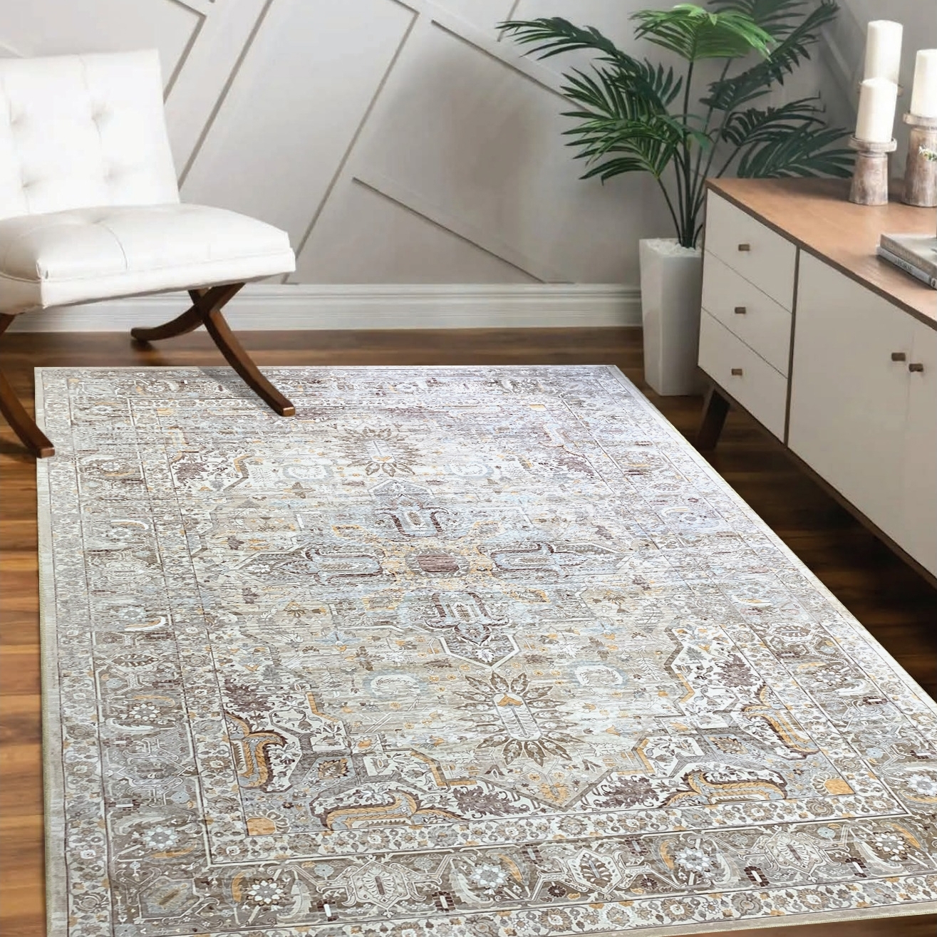 Изображение товара Ковер Урбан 160x230 см полиэстер 800407-1001