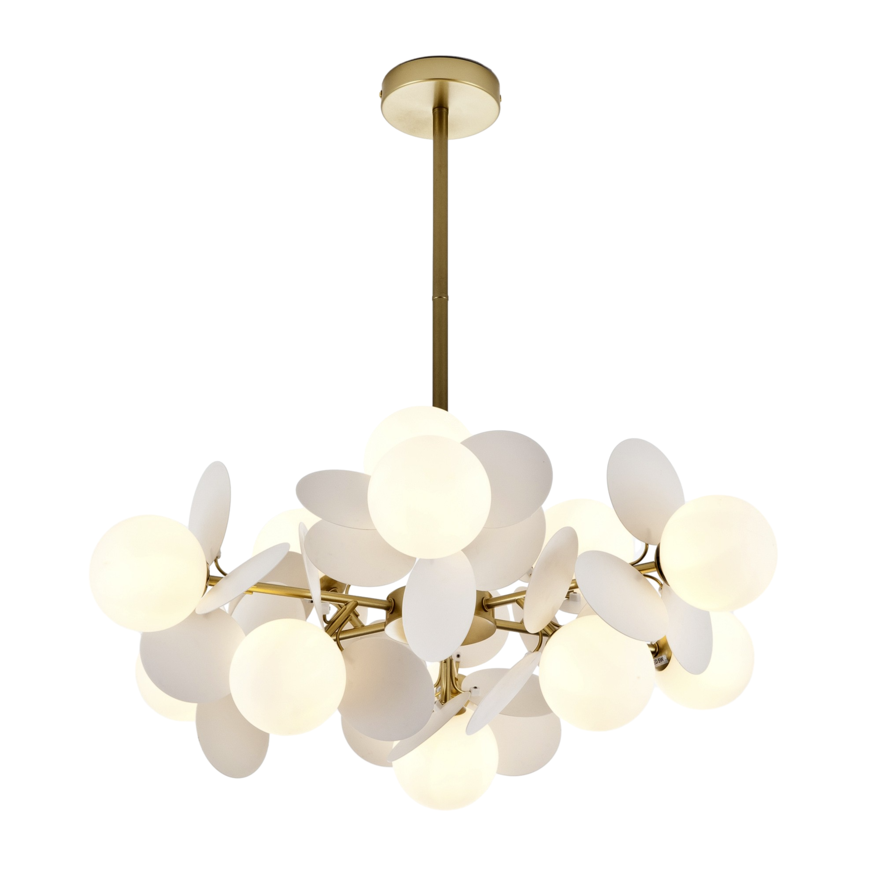 Изображение товара Люстра на штанге Балтийский светлячок LP-10007 12 плафонов LED стиль лофт