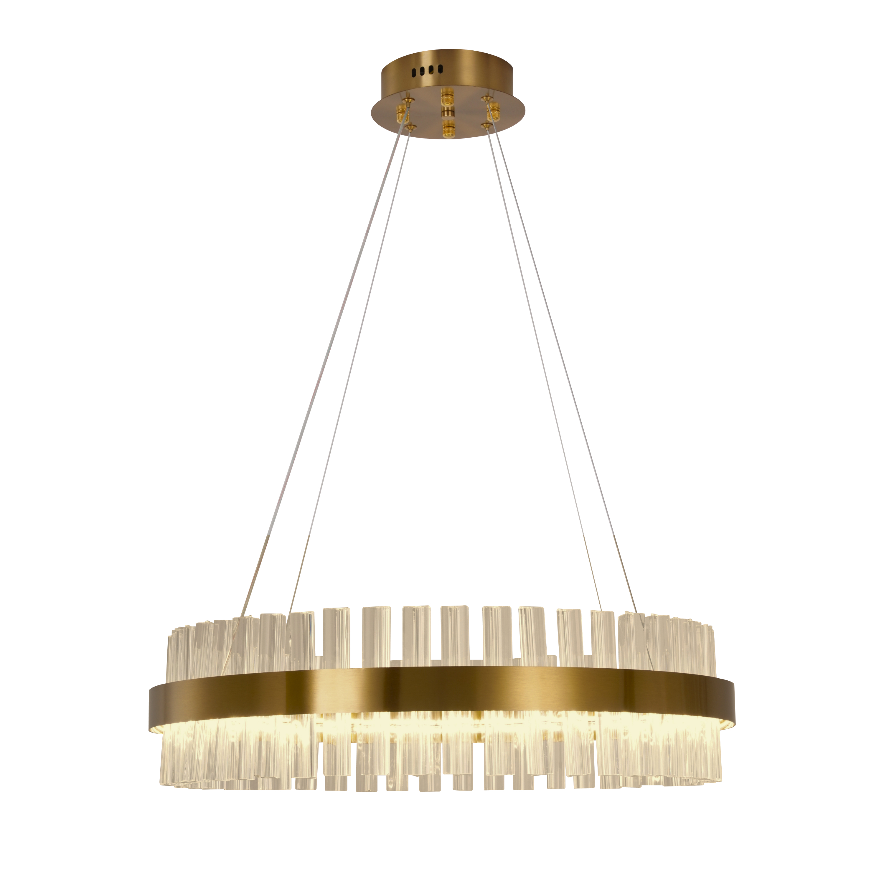 Изображение товара Люстра подвесная светодиодная Балтийский светлячок 20 м² разноцветный свет стиль лофт