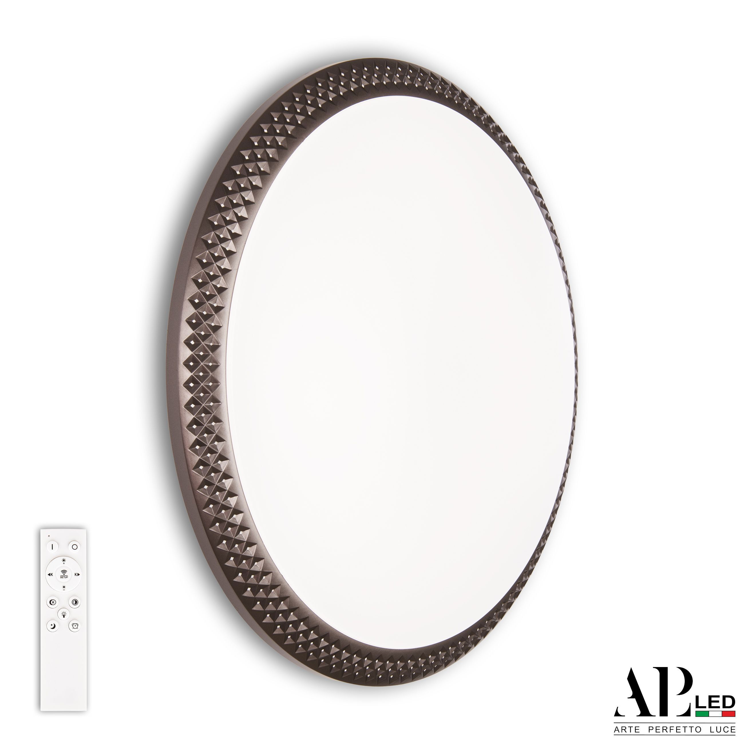 Изображение товара Люстра потолочная светодиодная Arte Perfetto Luce 3306.b189-350.coffee с пультом управления