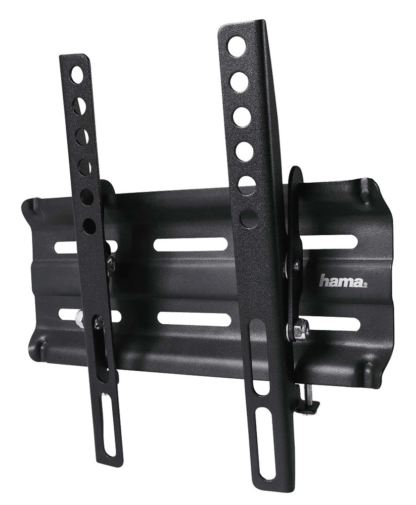 Изображение товара Кронштейн для крепления телевизора не поворотный наклонный Hama 19-48 дюймов черный