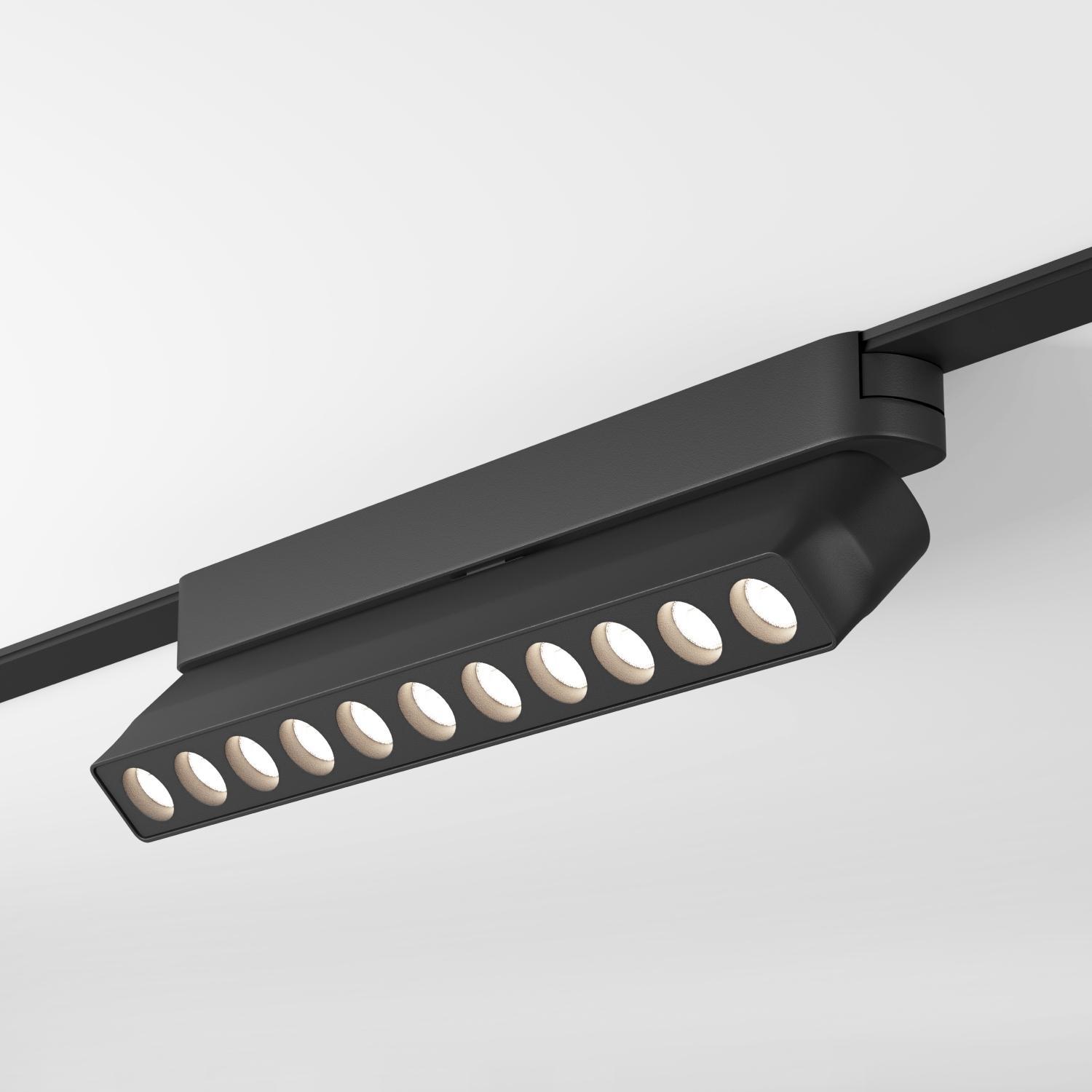 Трековый светильник линейный светодиодный Denkirs Dk5368-bk 12 Вт ...