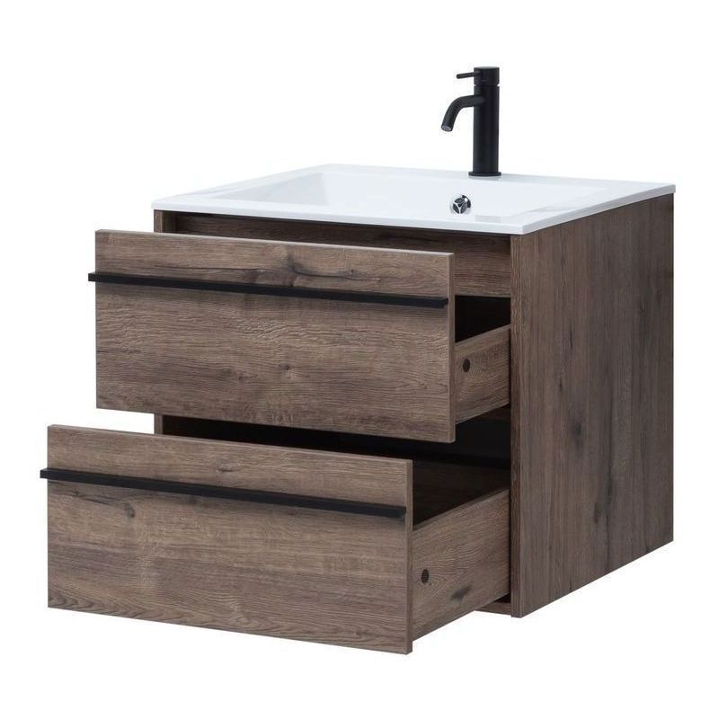 Изображение товара Тумба под раковину подвесная Aquanet Lino 00253910 59см