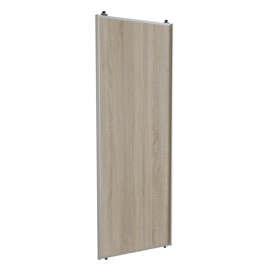 Изображение товара Дверь-купе 245.50x80.40 см цвет хром/дуб сонома