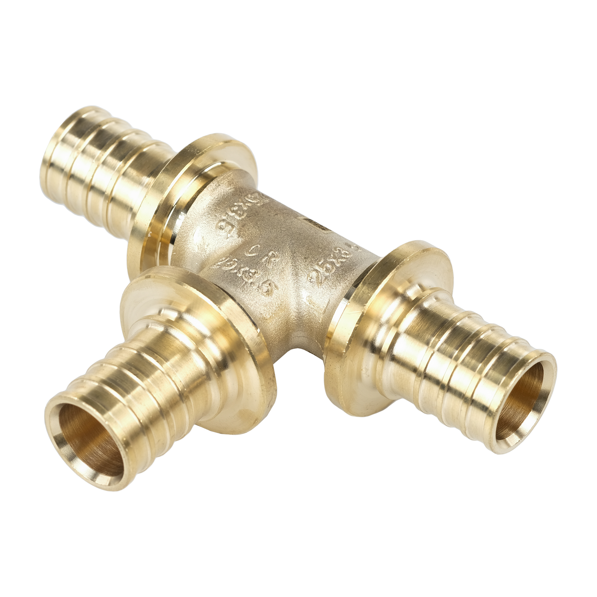 Изображение товара Тройник Рехау 25x25x25 мм латунь для систем водоснабжения и отопления