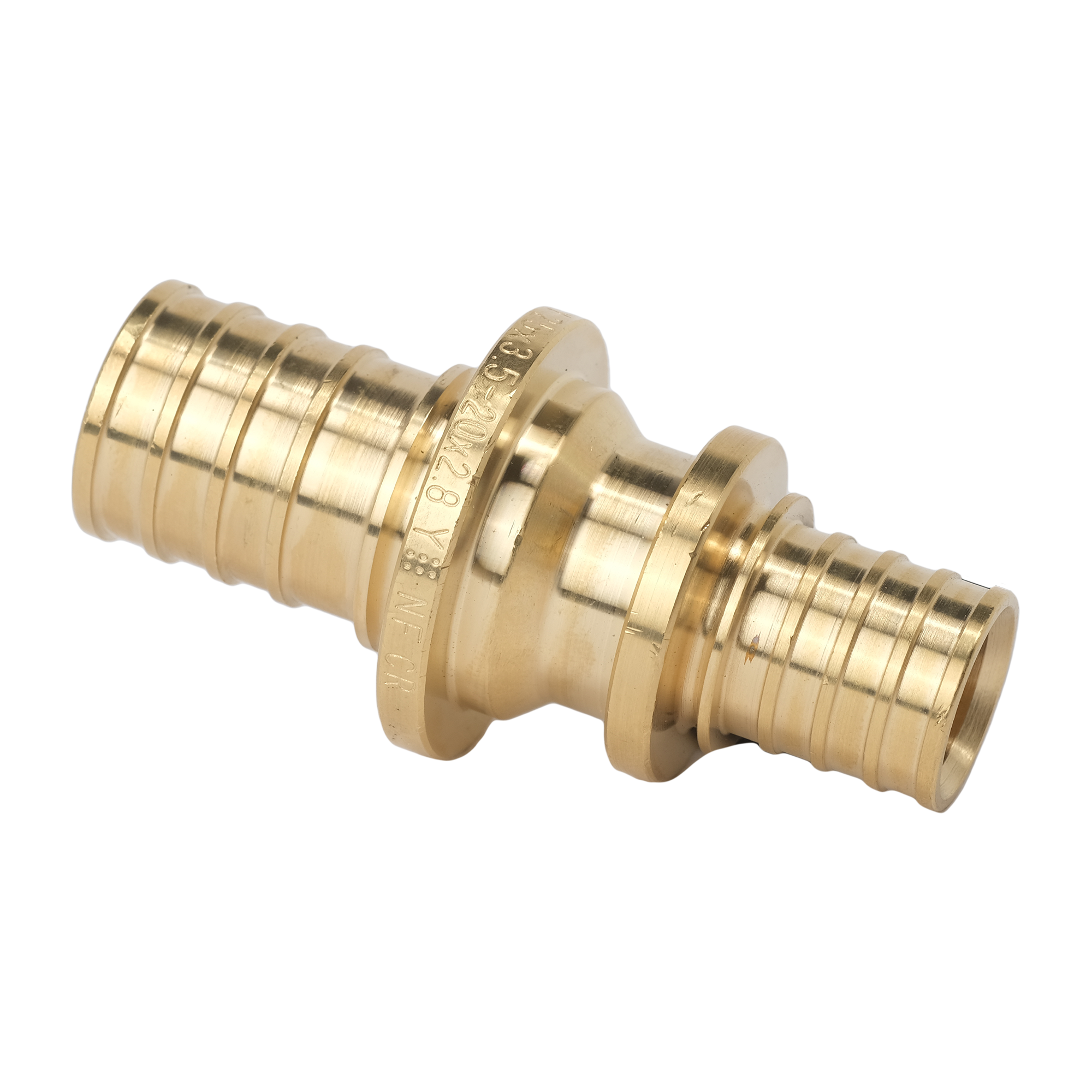 Изображение товара Муфта переходная Рехау MX 25x20 мм латунь для труб горячего водоснабжения