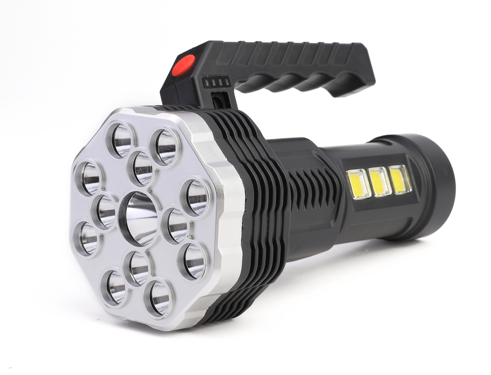 Изображение товара Мощный и водостойкий ручной фонарь Camelion Ultraflash LED51537 с аккумулятором и 4 режимами света