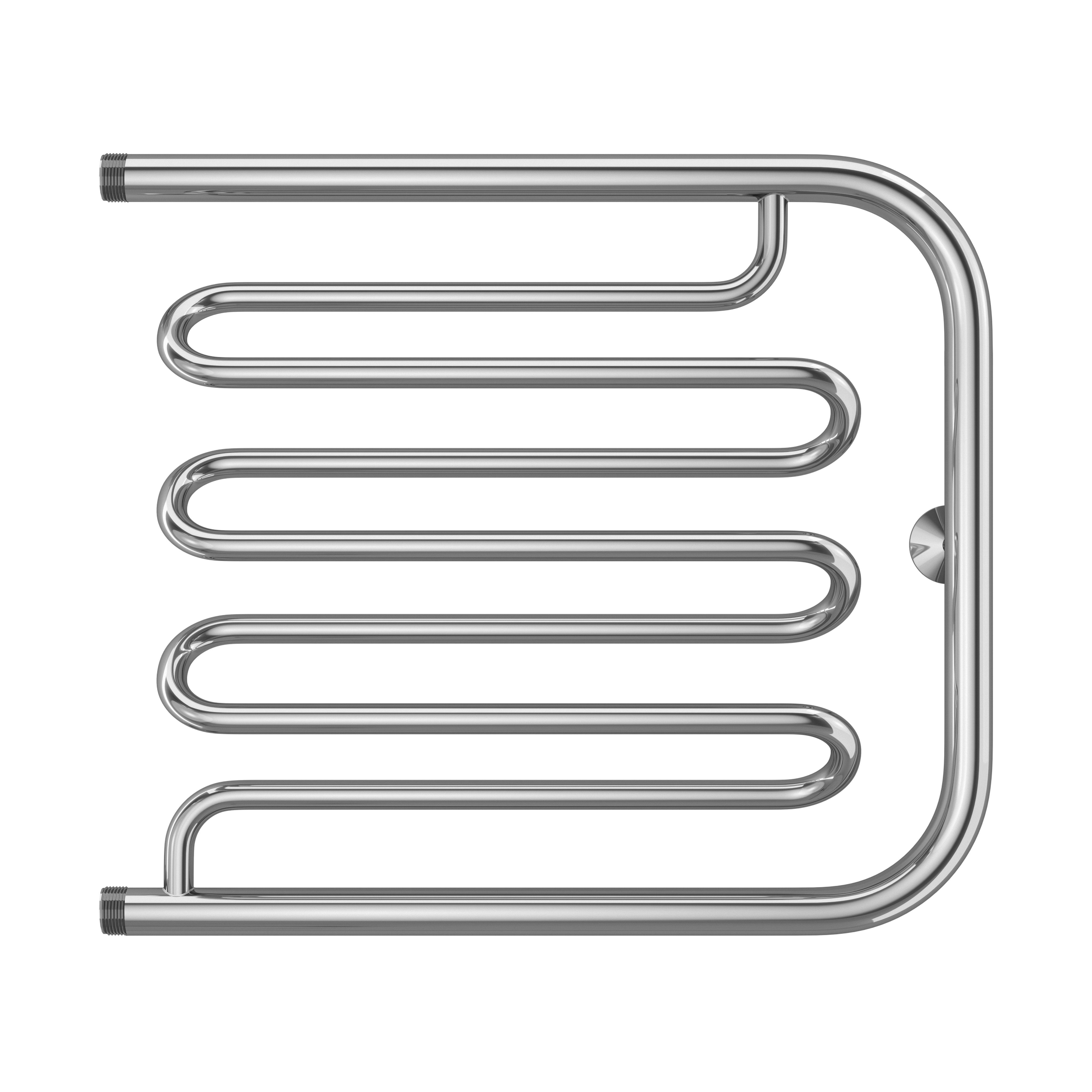 Изображение товара Водяной полотенцесушитель Вармо Аиси Лиана 50x60 см хром нержавеющая сталь
