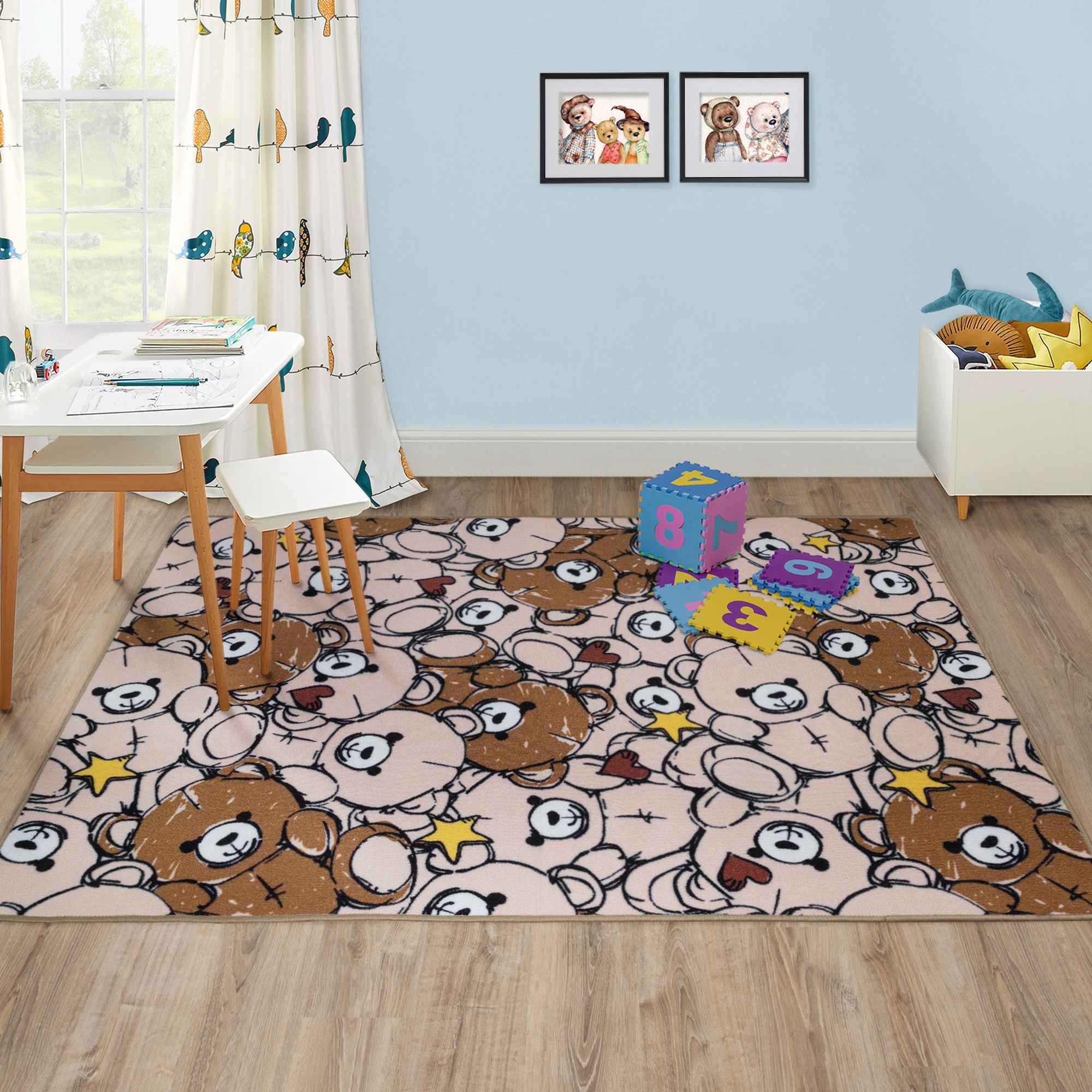 Изображение товара Ковер Бэби Мишки 150x200 см полиамид