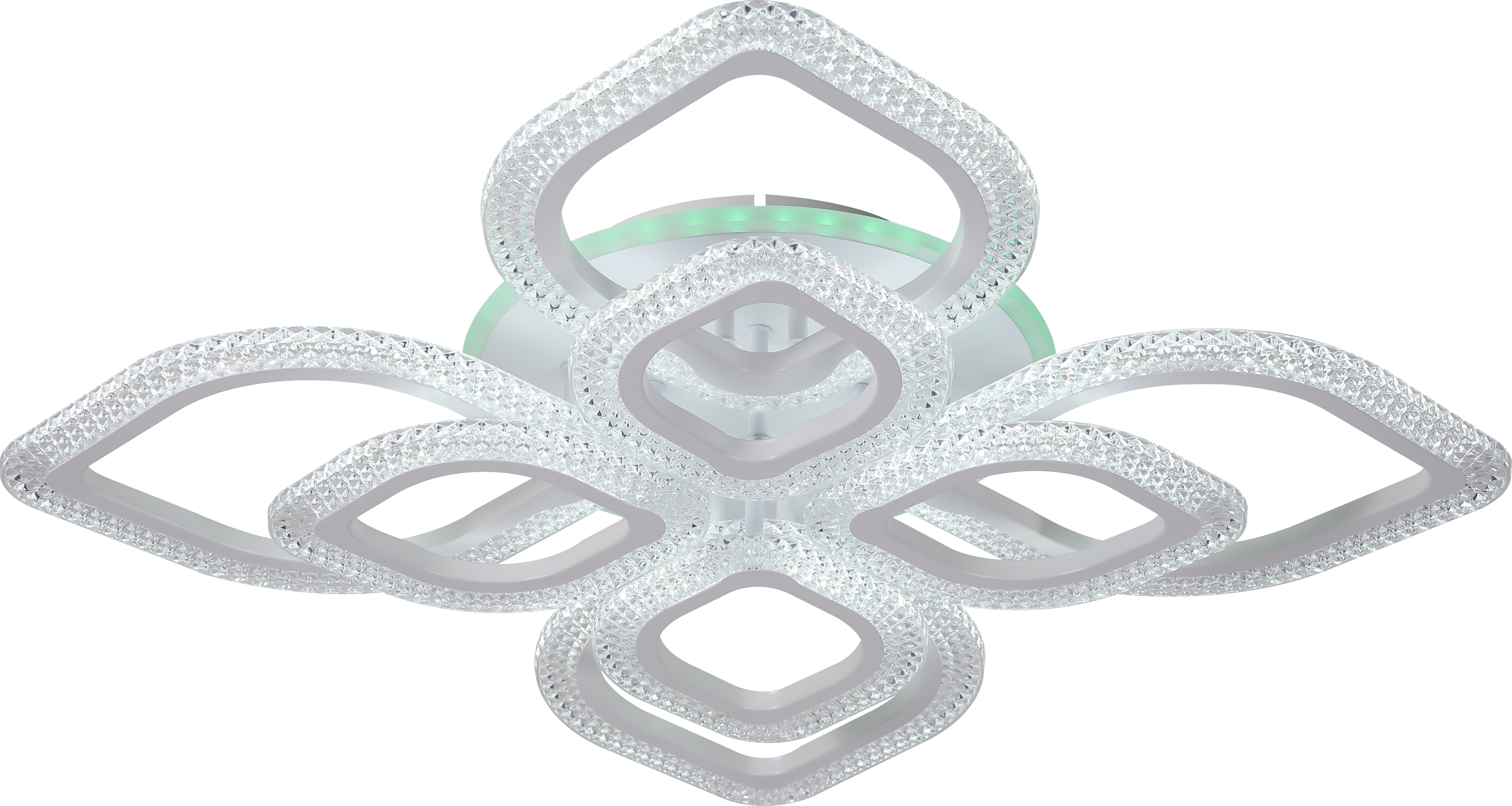 Изображение товара Люстра потолочная Семь огней Ar7506/8c-wt с изменением оттенков белого света