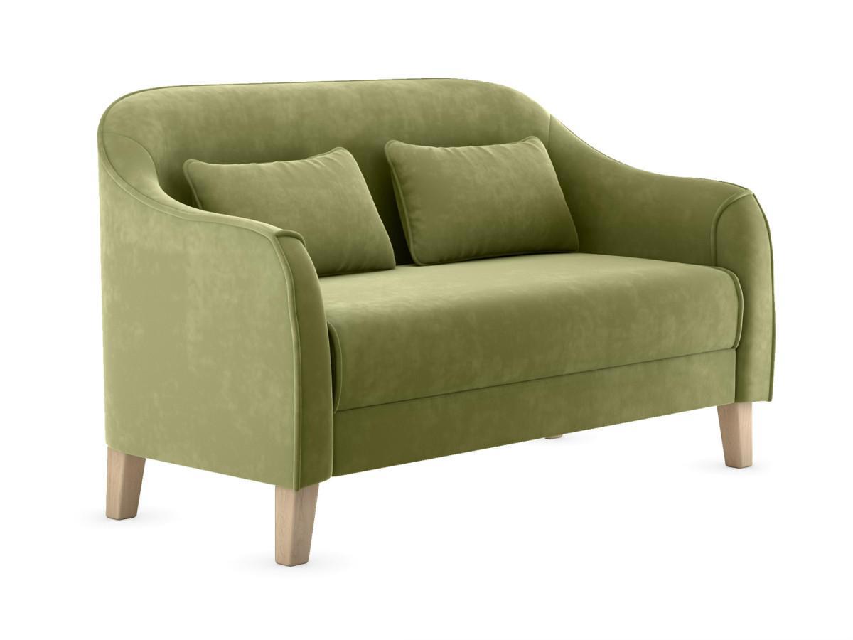 Изображение товара Диван Правила мебели Эвита 144x86x74 см велюр цвет оливковый