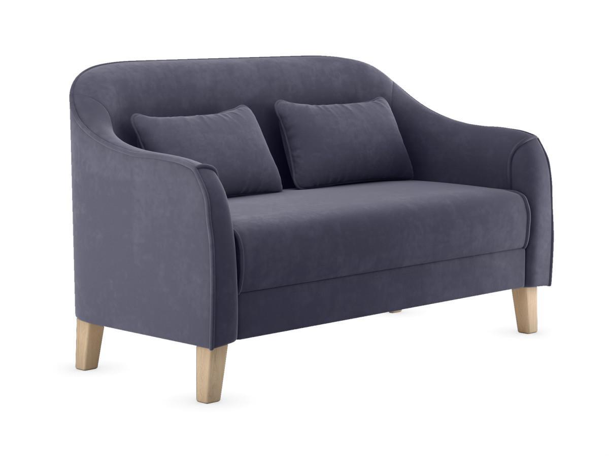 Изображение товара Диван Правила мебели Эвита 144x86x74 см велюр графит комфортный и стильный