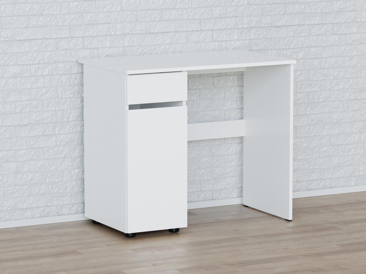 Изображение товара Компьютерный стол Токио SV-МЕБЕЛЬ белый 86x75x50 см