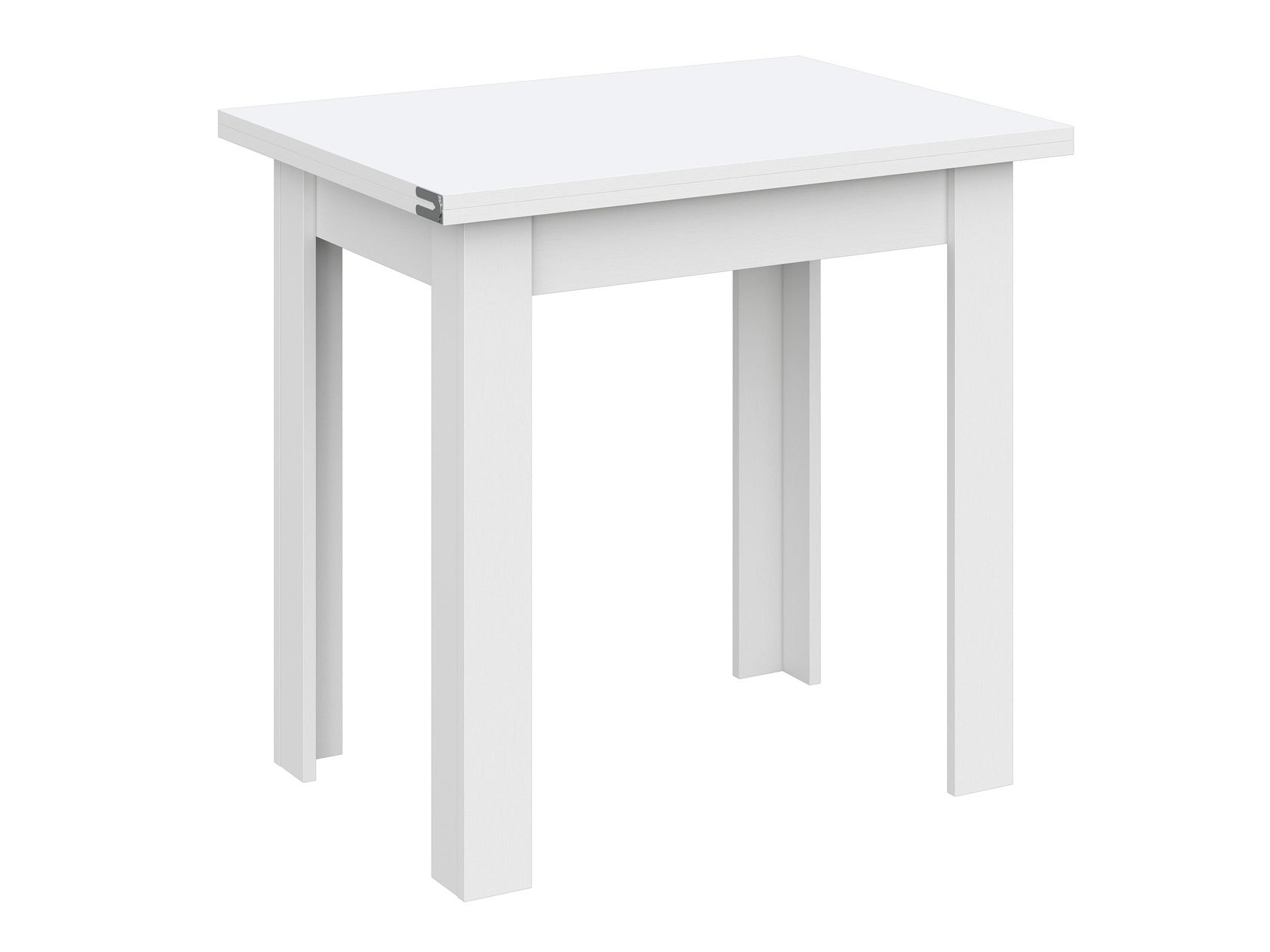 Изображение товара Раскладной кухонный стол Виртал SV-Мебель белый деревянные ножки