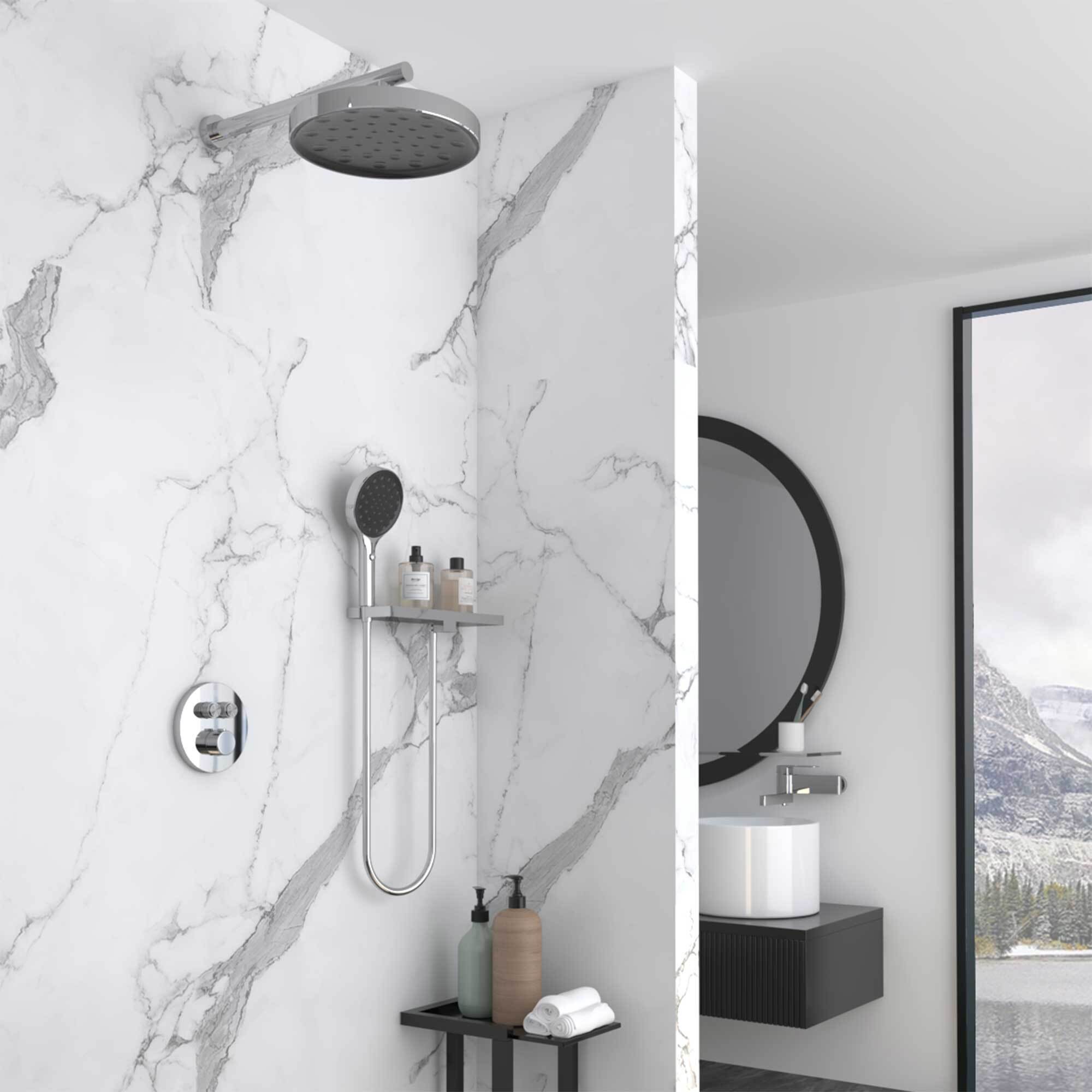 Изображение товара Душевой комплект VINCEA Inspire VSFW-3I22MT2RCH встроенный термостатический 4 режима хром