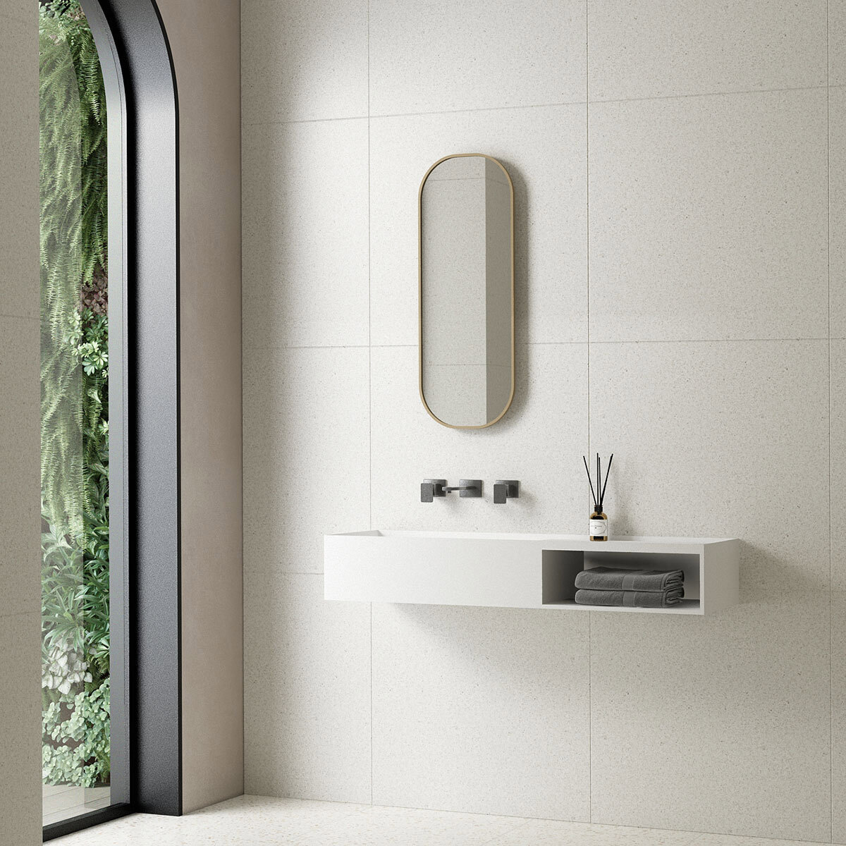 Раковина из искусственного камня Vincea Solid Surface VWB-6S112MW ...