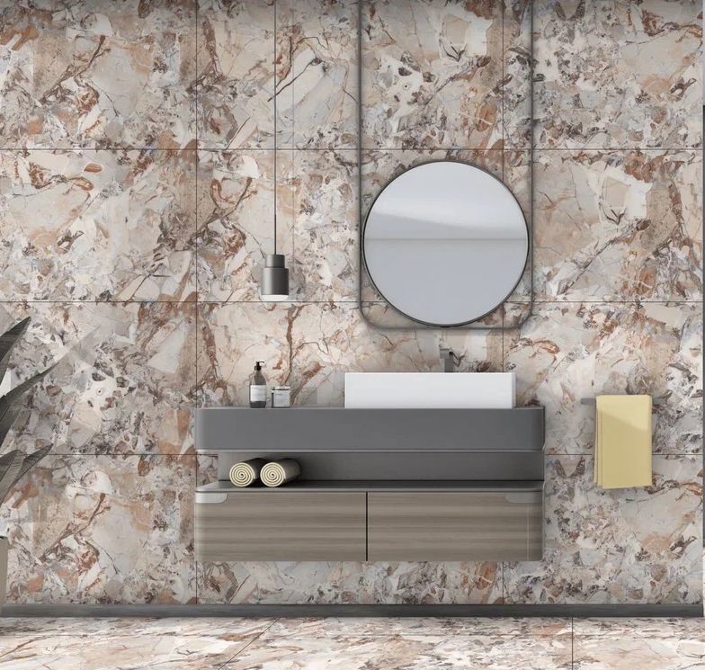 Изображение товара Глазурованный керамогранит End Rock Braccia 60x120 см полированный бежевый