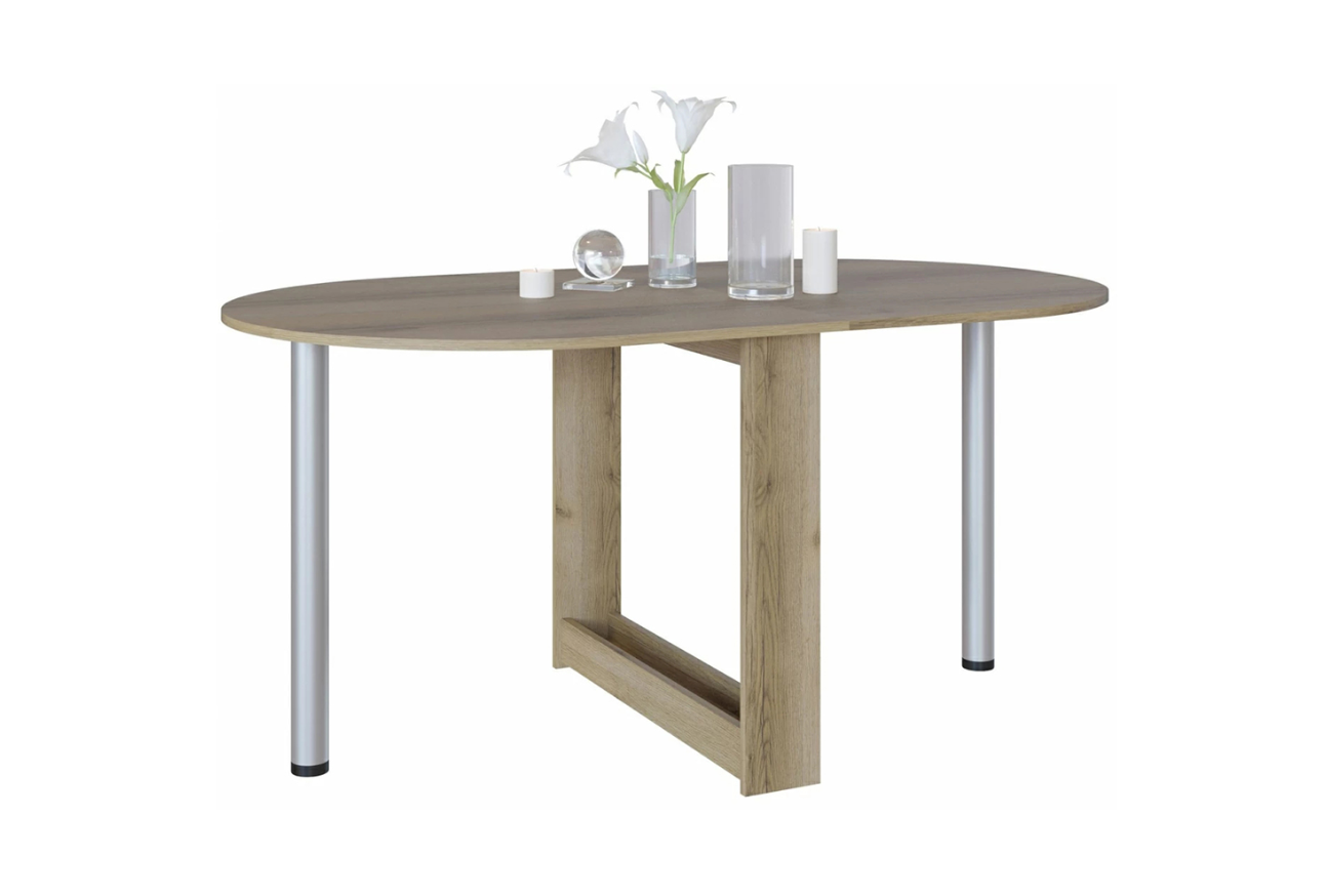 Изображение товара Кухонный стол Сокол-Т СП-12 овальный раскладной дуб делано