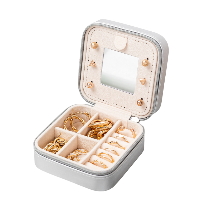 Изображение товара Шкатулка Clox 10x5.5 см цвет серебристый