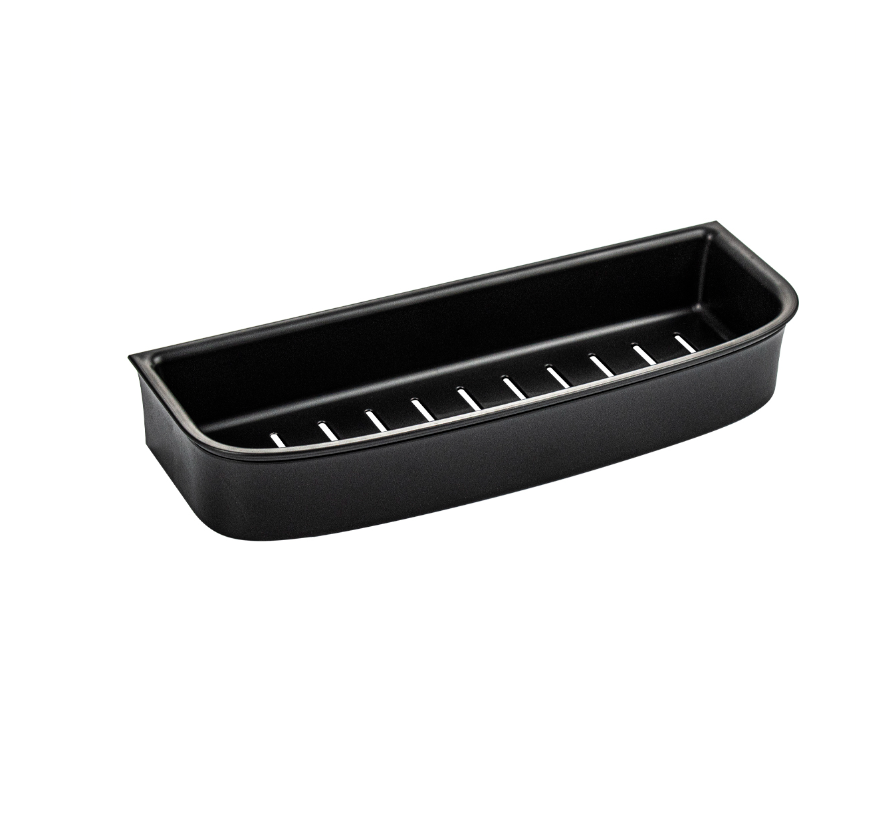 Изображение товара Полка для ванной комнаты BRIMIX 35x12.50 ABS-пластик цвет черный