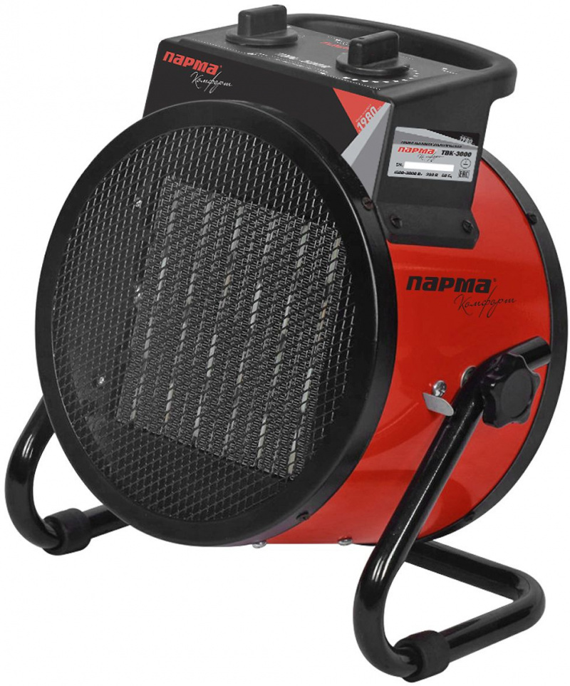 Изображение товара Электрическая тепловая пушка ПАРМА ТВК-3000 3000 Вт