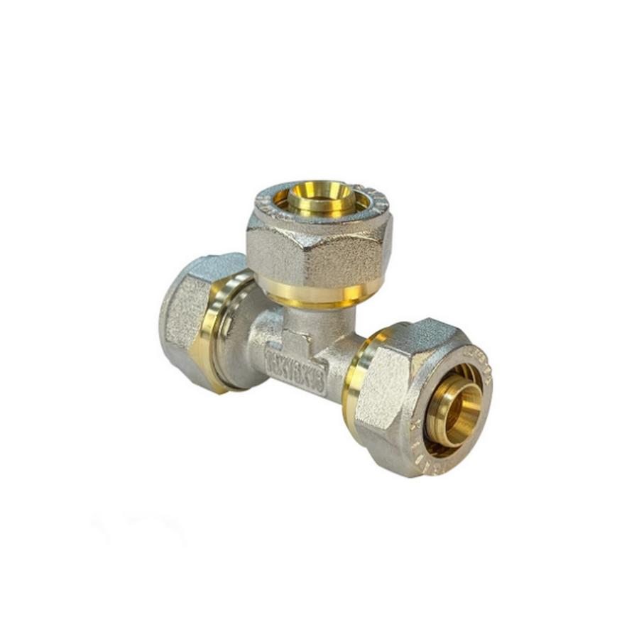 Изображение товара Тройник переходной Valfex 16x20x16 мм латунь