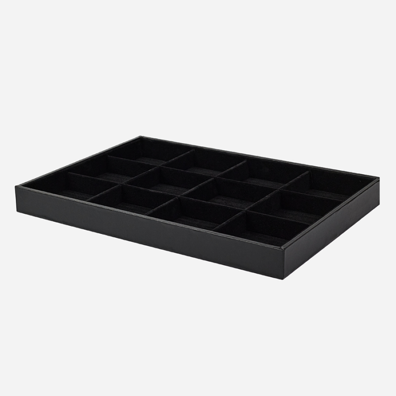 Изображение товара Декоративная шкатулка Clox JB100-BK 24x3 см цвет черный