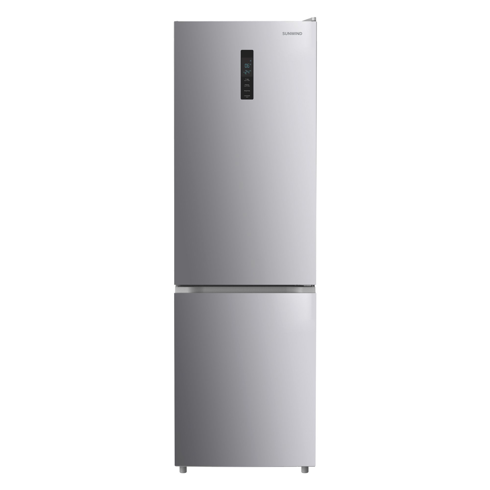 Изображение товара Отдельностоящий холодильник Sunwind SCC356 59.5x195.3 см цвет серебристый