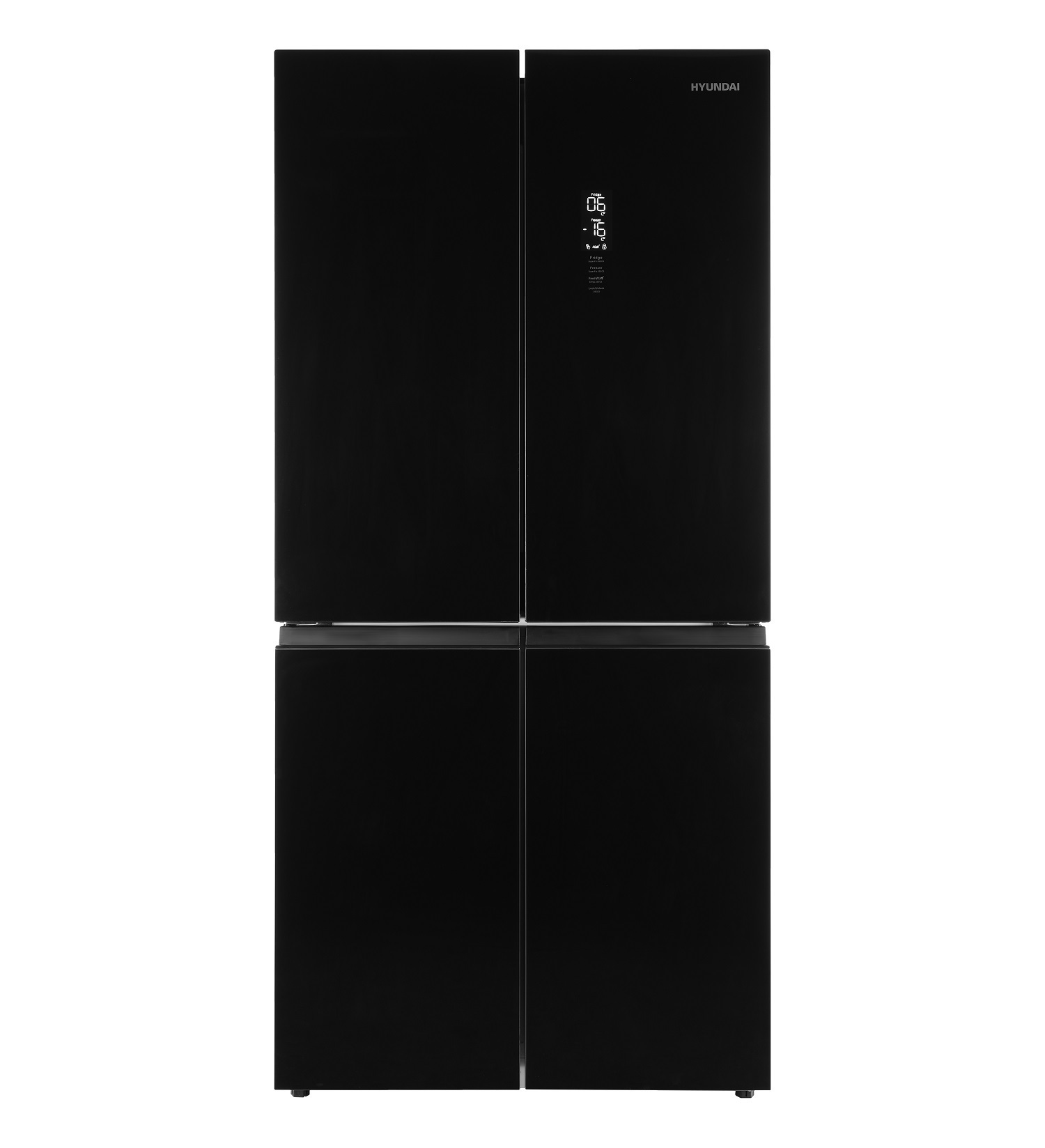 Изображение товара Отдельностоящий холодильник Hyundai CM4584F 83x185.5 см черный с No Frost