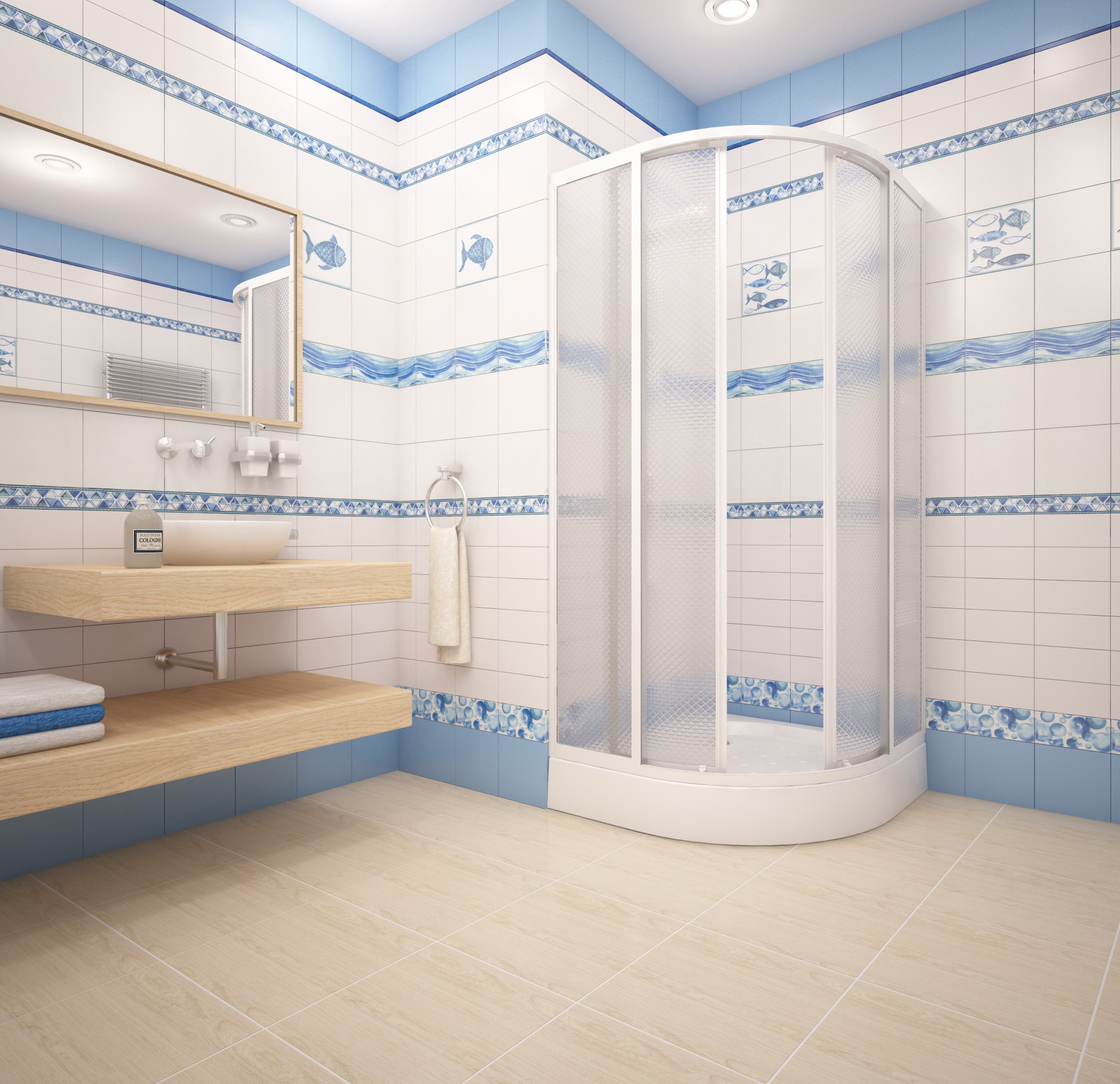 Изображение товара Душевой уголок Метаком Терра 1/4 круга 90x90 см белый профиль с раздвижными створками