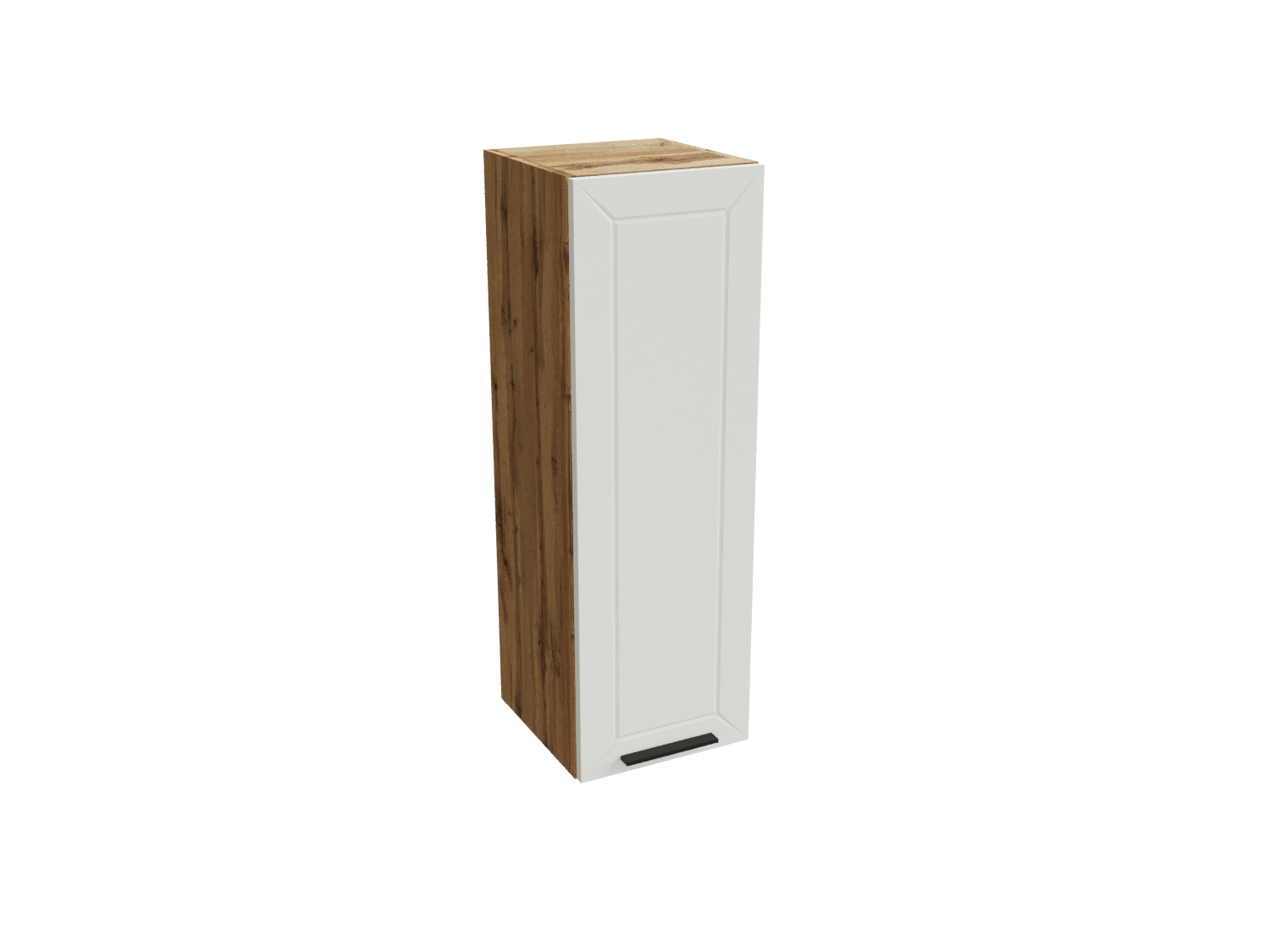 Изображение товара Навесной шкаф Глетчер верхний 30x92x31.80 см фасад белый ЛДСП каркас дуб вотан ЛДСП Сурская Мебель Изображение товара Навесной шкаф Глетчер верхний 30x92x31.80 см фасад белый ЛДСП каркас дуб вотан ЛДСП Сурская Мебель