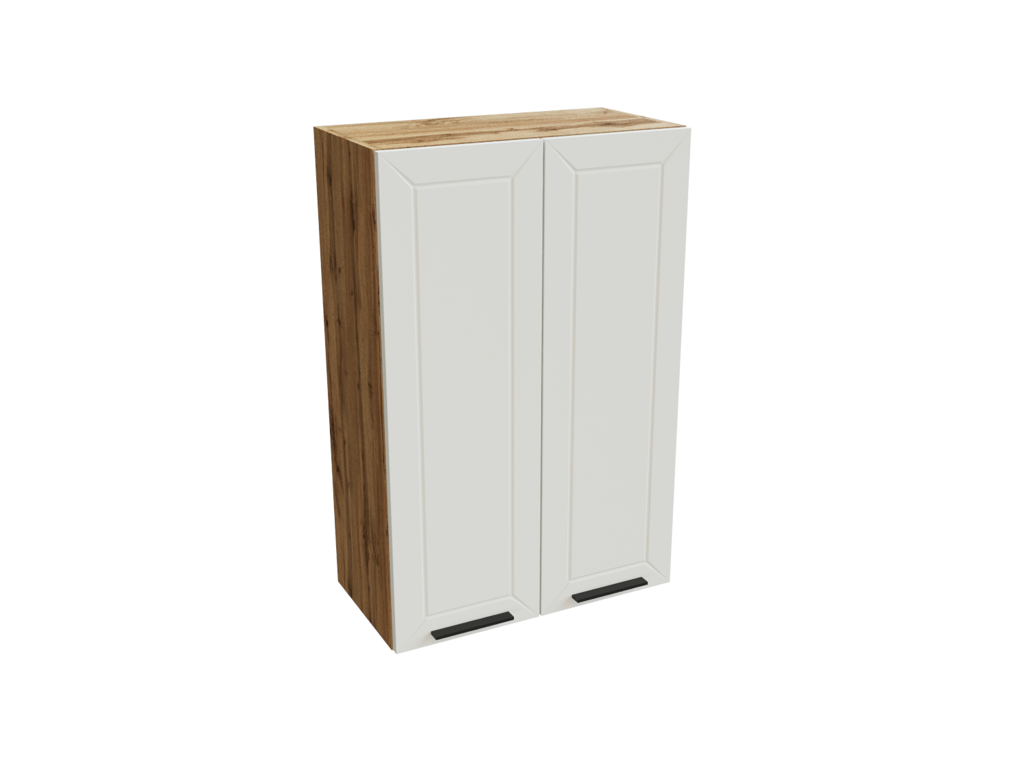 Изображение товара Навесной шкаф Глетчер 60x92x31.80 см фасад белый ЛДСП каркас дуб вотан ЛДСП Сурская Мебель Изображение товара Навесной шкаф Глетчер 60x92x31.80 см фасад белый ЛДСП каркас дуб вотан ЛДСП Сурская Мебель
