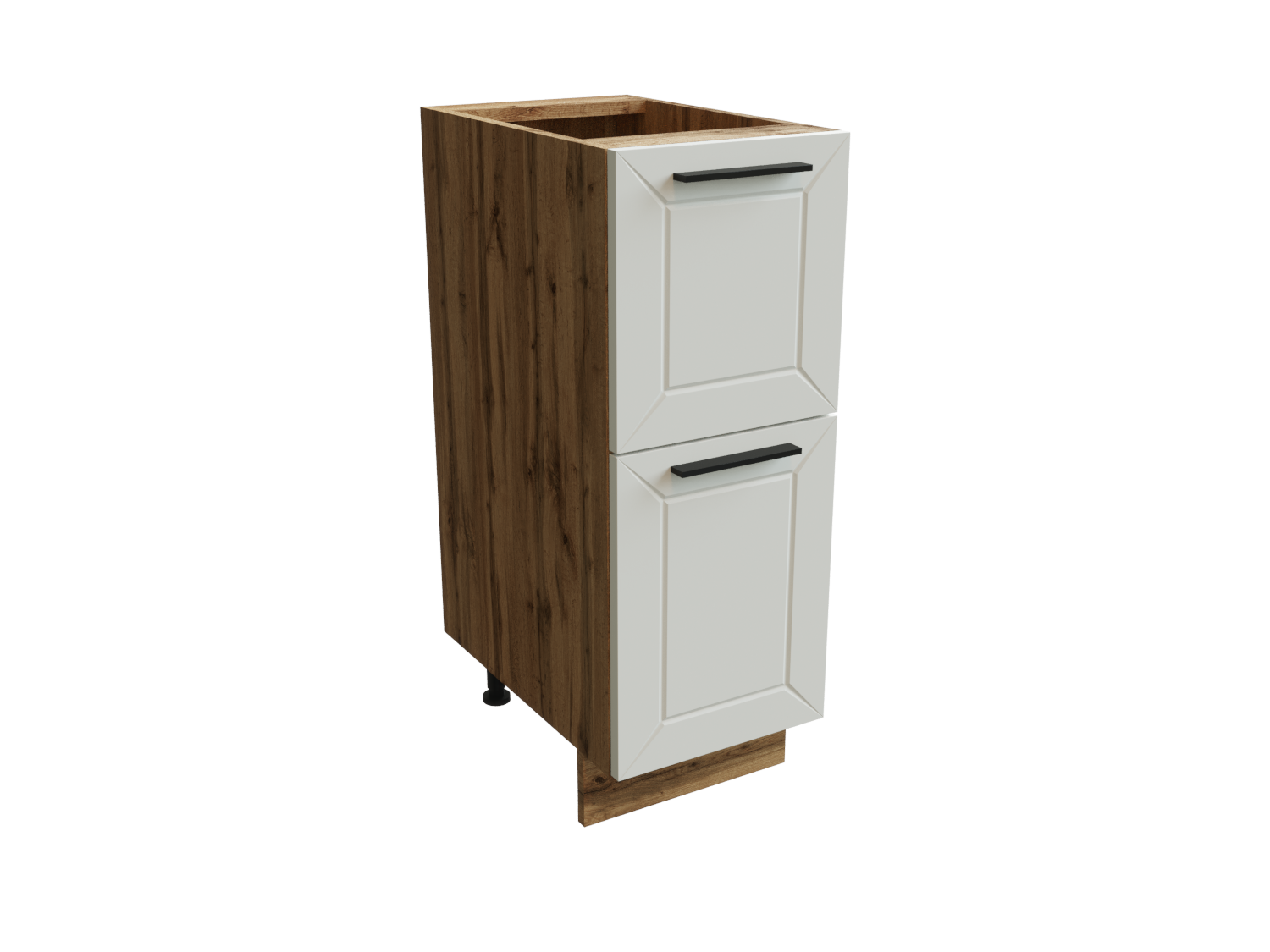 Изображение товара Напольный шкаф Глетчер нижний 30x81.60x47.80 см 3 ящика фасад белый ЛДСП каркас дуб вотан ЛДСП Сурская Мебель Изображение товара Напольный шкаф Глетчер нижний 30x81.60x47.80 см 3 ящика фасад белый ЛДСП каркас дуб вотан ЛДСП Сурская Мебель