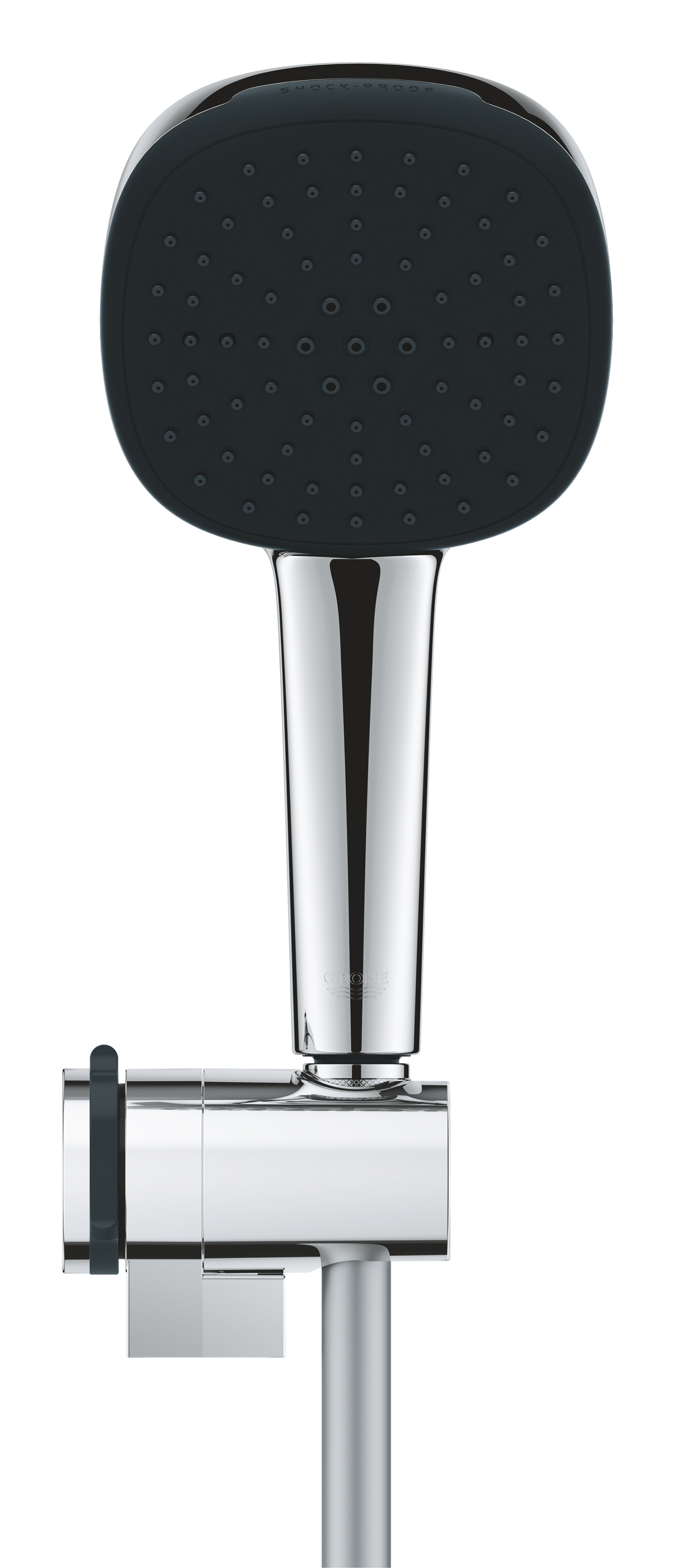 Grohe Набор для душа GROHE Vitalio Comfort 110, 2 режима струи, лейка, регулируемый держатель и шланг, 8.5 л/мин, хром (26943001) — купить в Алматы