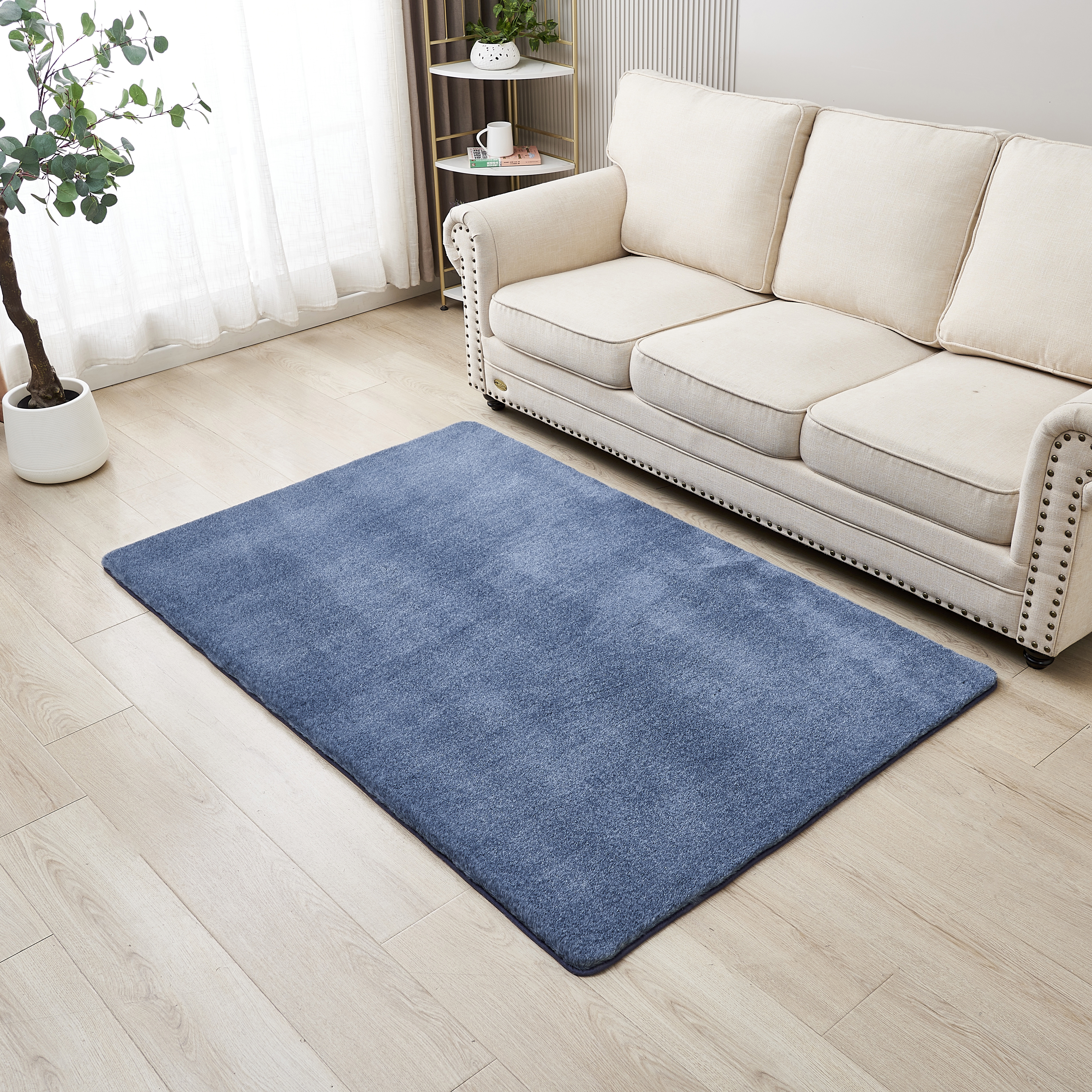 Изображение товара Ковер Bingo Mix 120x180 см полиэстер цвет синий