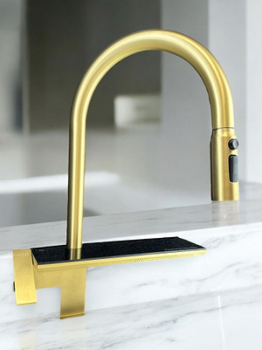 Изображение товара Смеситель для кухни GriAle G40163-26 выдвижной излив бронза