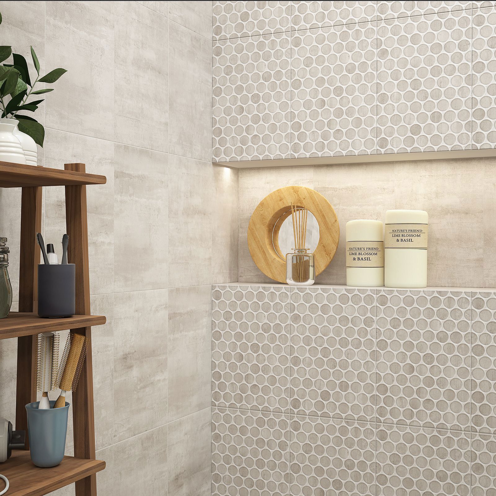 Изображение товара Глазурованный керамогранит Керамин Вайоминг 40x40 см серый матовый