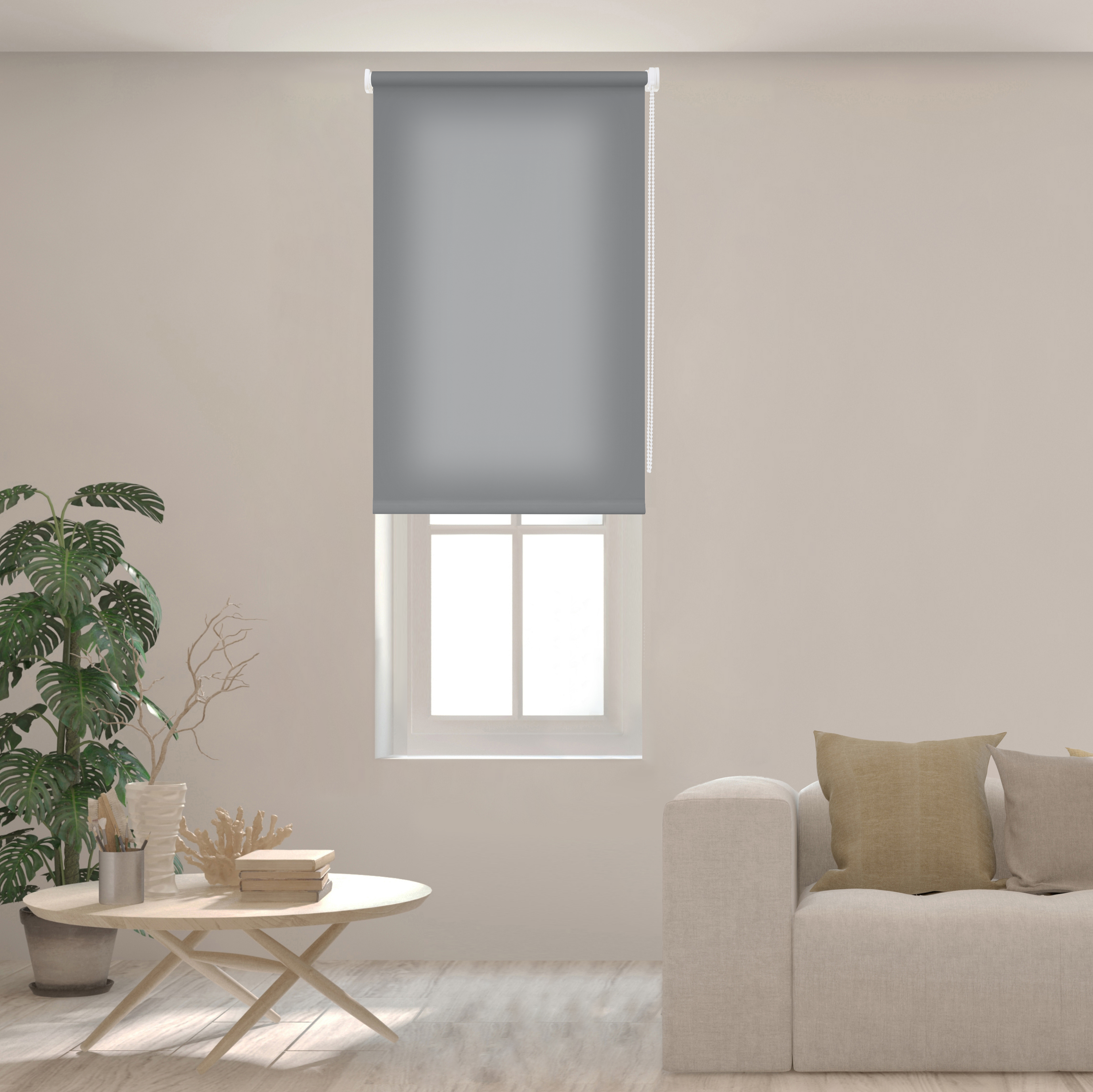 Штора рулонная KREAFORTA Angara 70x160 см цвет серый - 7