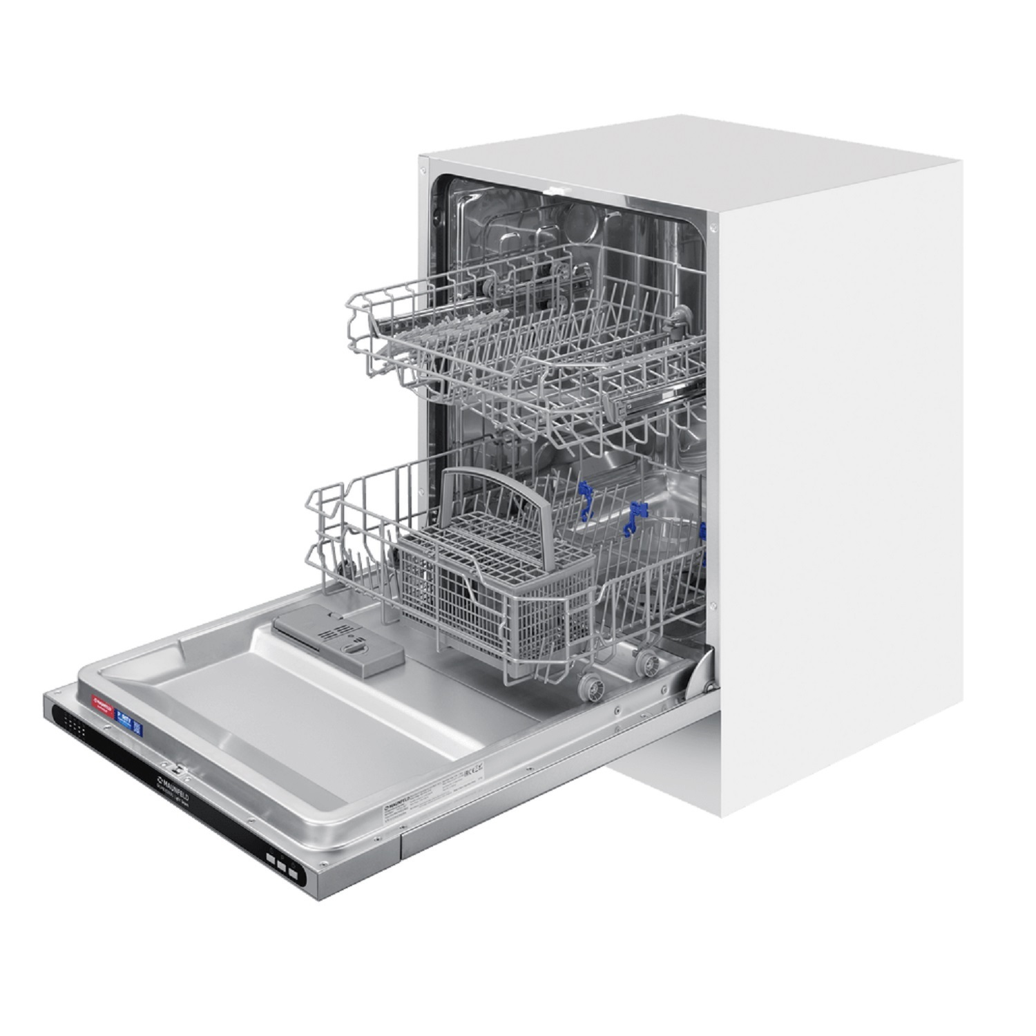 Изображение товара Встраиваемая посудомоечная машина Maunfeld MLP6022A01 Light Beam 59.8 см 5 программ цвет белый