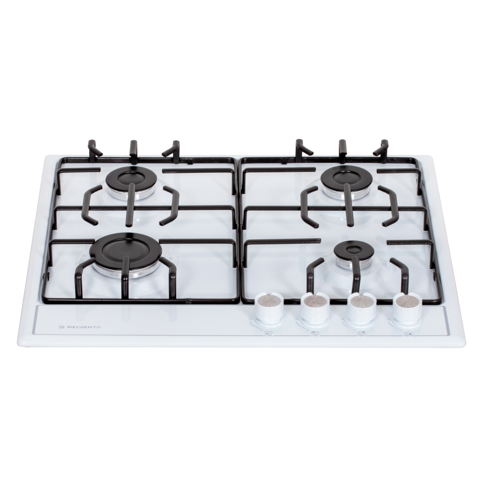 Изображение товара Газовая варочная панель Delvento V60V40W088 58 см 4 конфорки белый