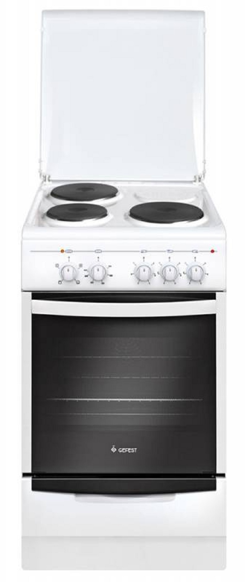 Изображение товара Электрическая плита с духовкой GEFEST ЭП Н Д 5140 50x85x58.5 см белая